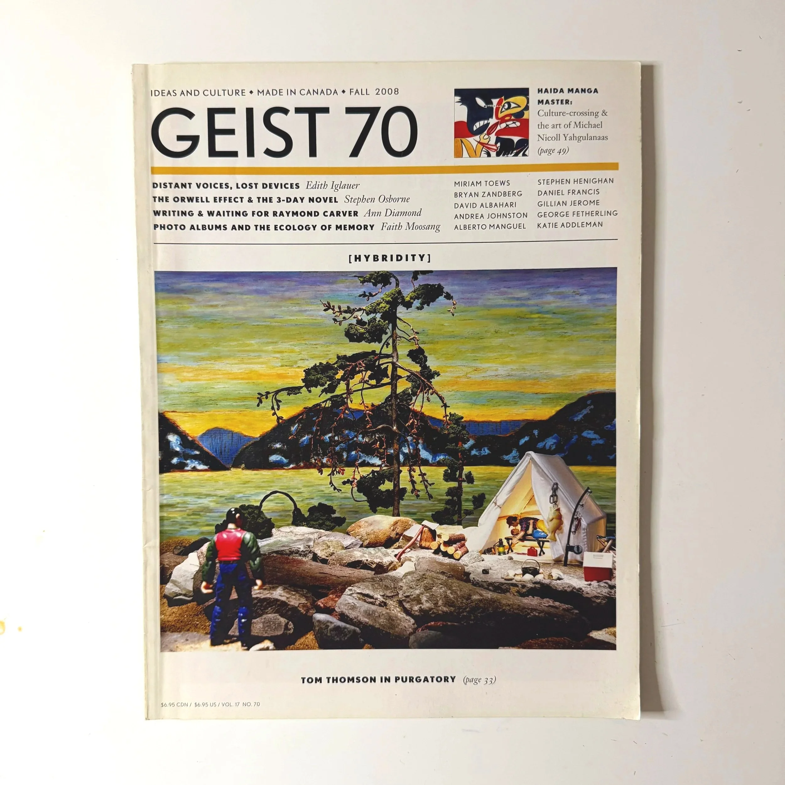 “Sarah’s Excellent Weekend,” Memoir and photos, published in Geist magazine, Issue 70, Fall 2008