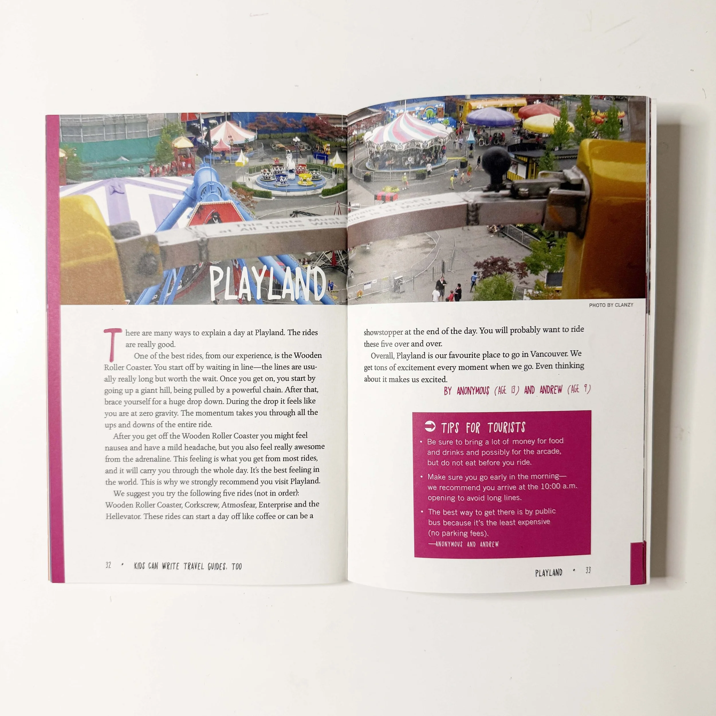 Kids Can Write Travel Guides, Too