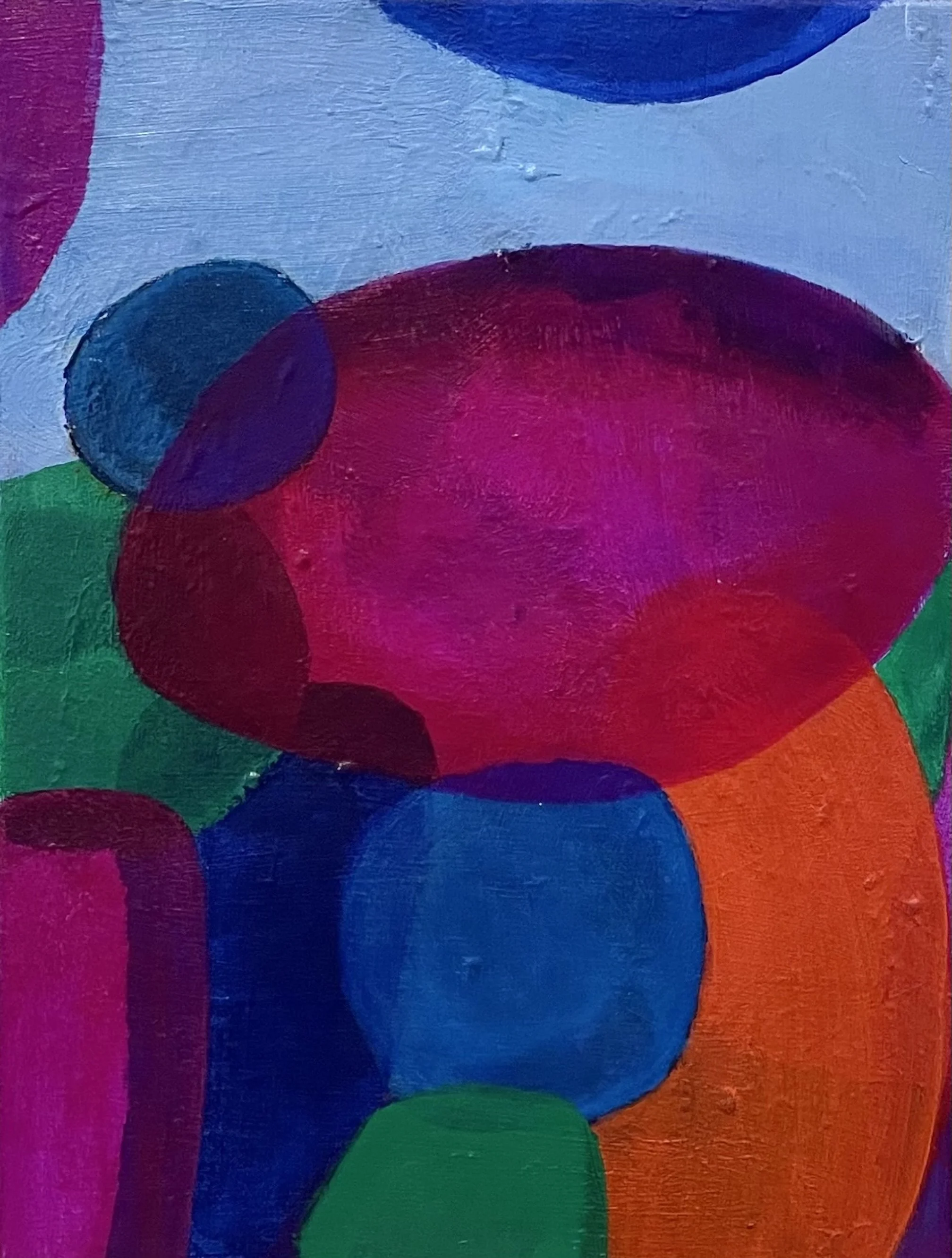 Love Is a Many Splendoured Thing, 12" x 16" acrylic on canvas, framed