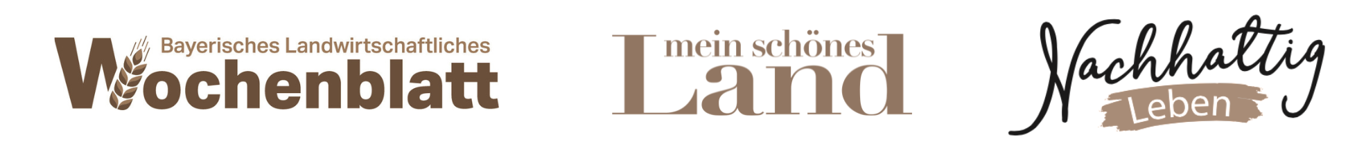 Bekannt aus: Bayerisches Landwirtschaftliches Wochenblatt, Mein schönes Land, Nachhaltig Leben