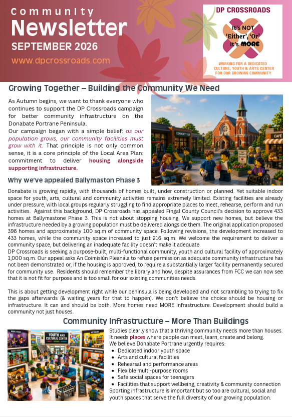 Newsletter September 2026