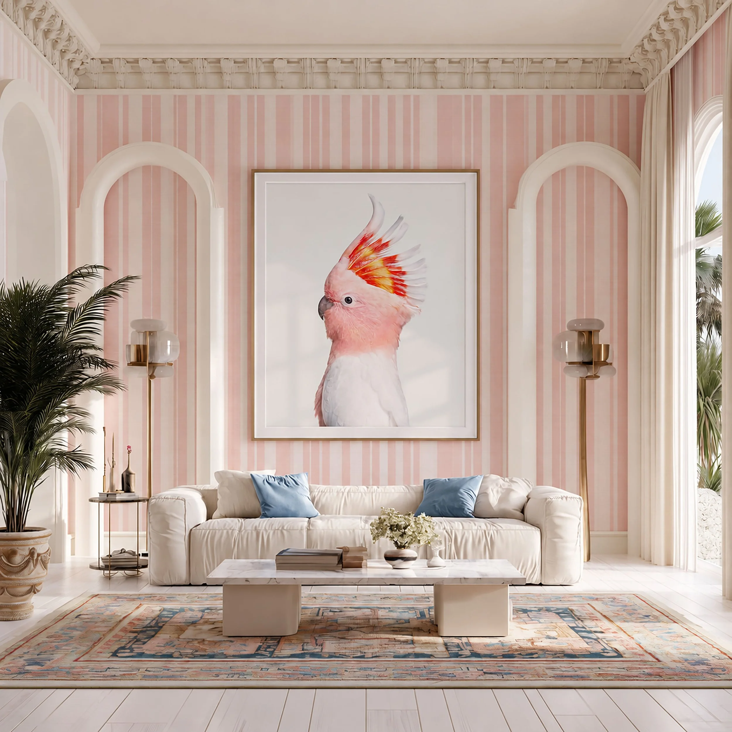Pastel-Living-Room-with-Cockatoo-Art.jpg