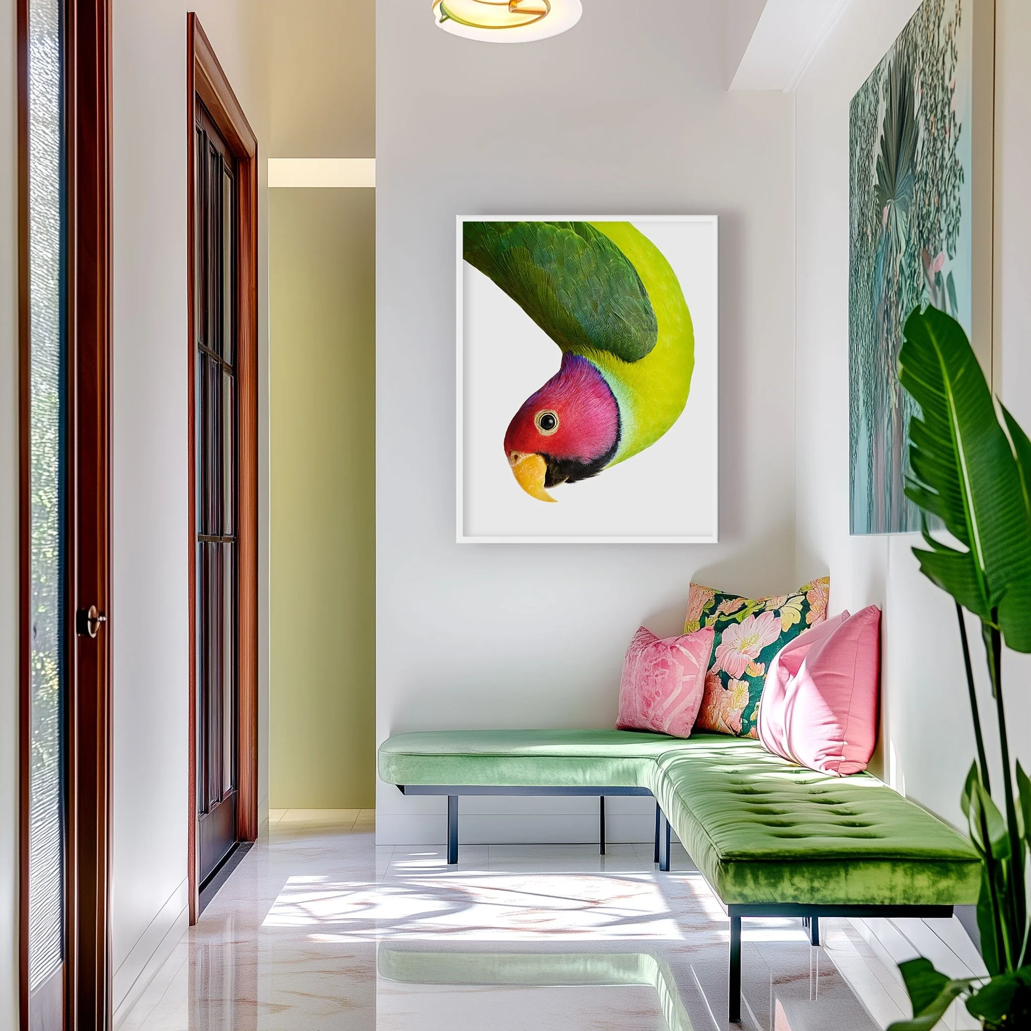 plumheadedparakeet-upsidedown-install.jpg