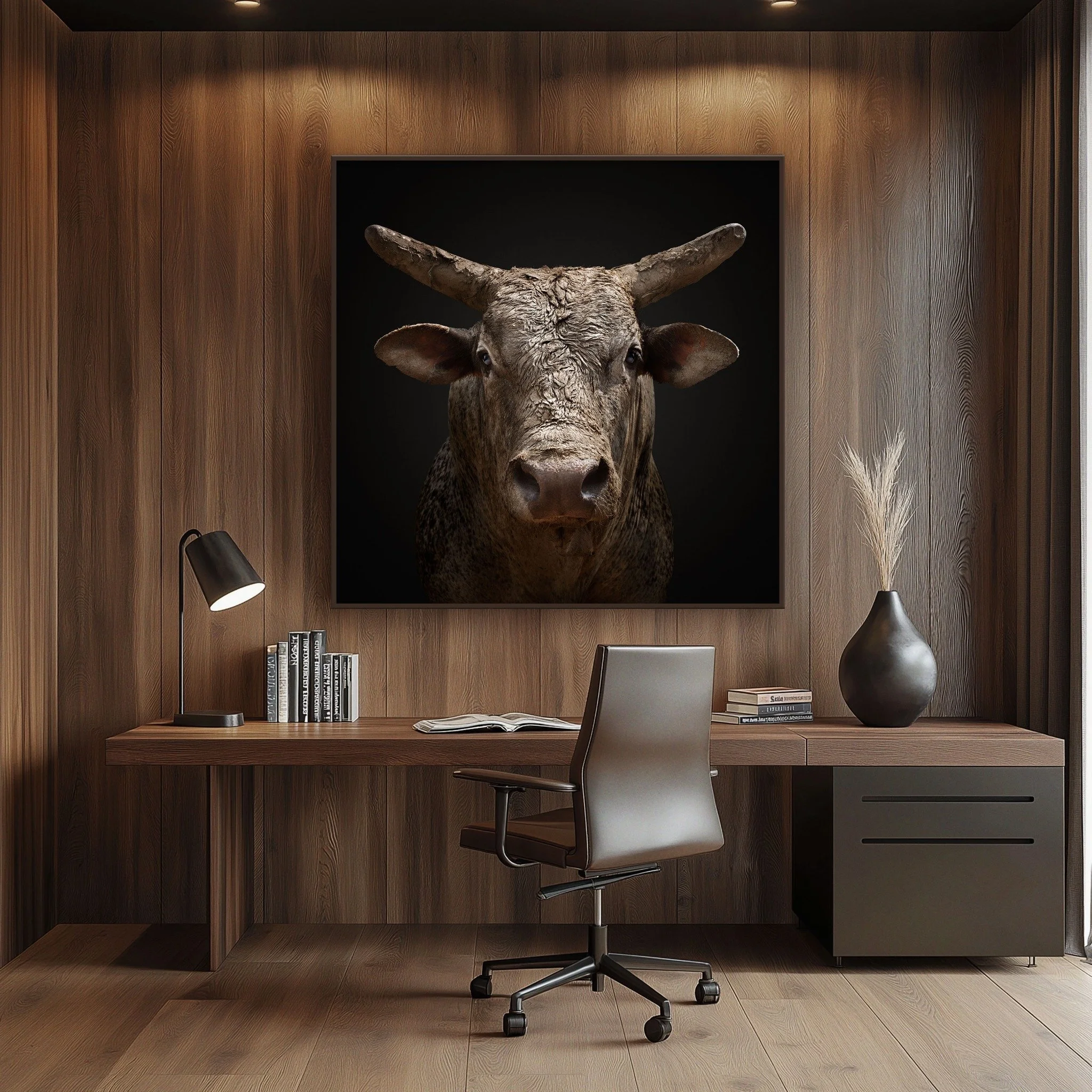 austinphotouser_Naturally_lit_luxurious_home_office_with_single_f81c2153-a556-4e5a-a08b-112cc46056b7 rodeo bull.jpg