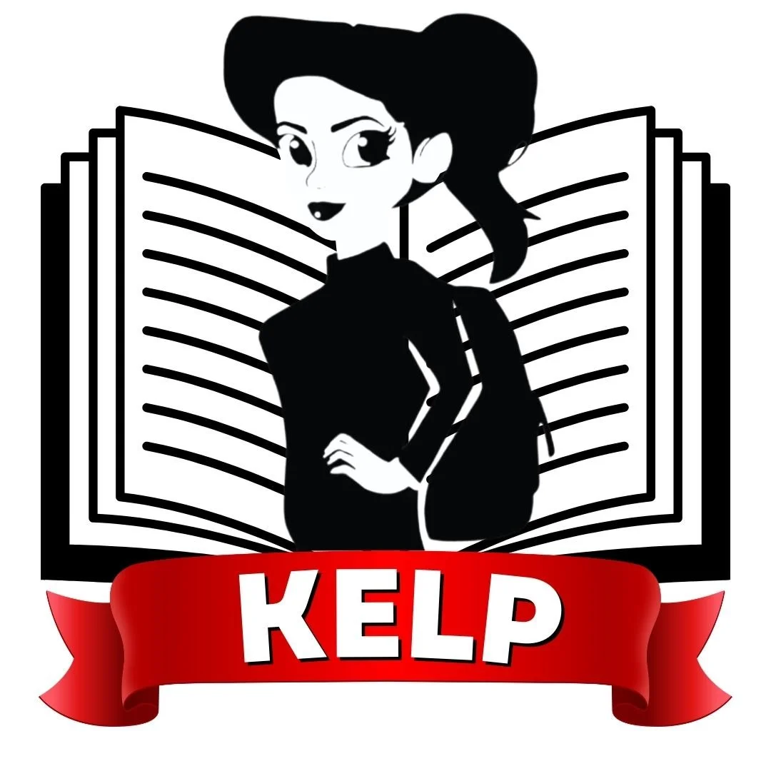 KinderCinch Early Literacy Program (KELP) and The Traveling Saleslady Logo