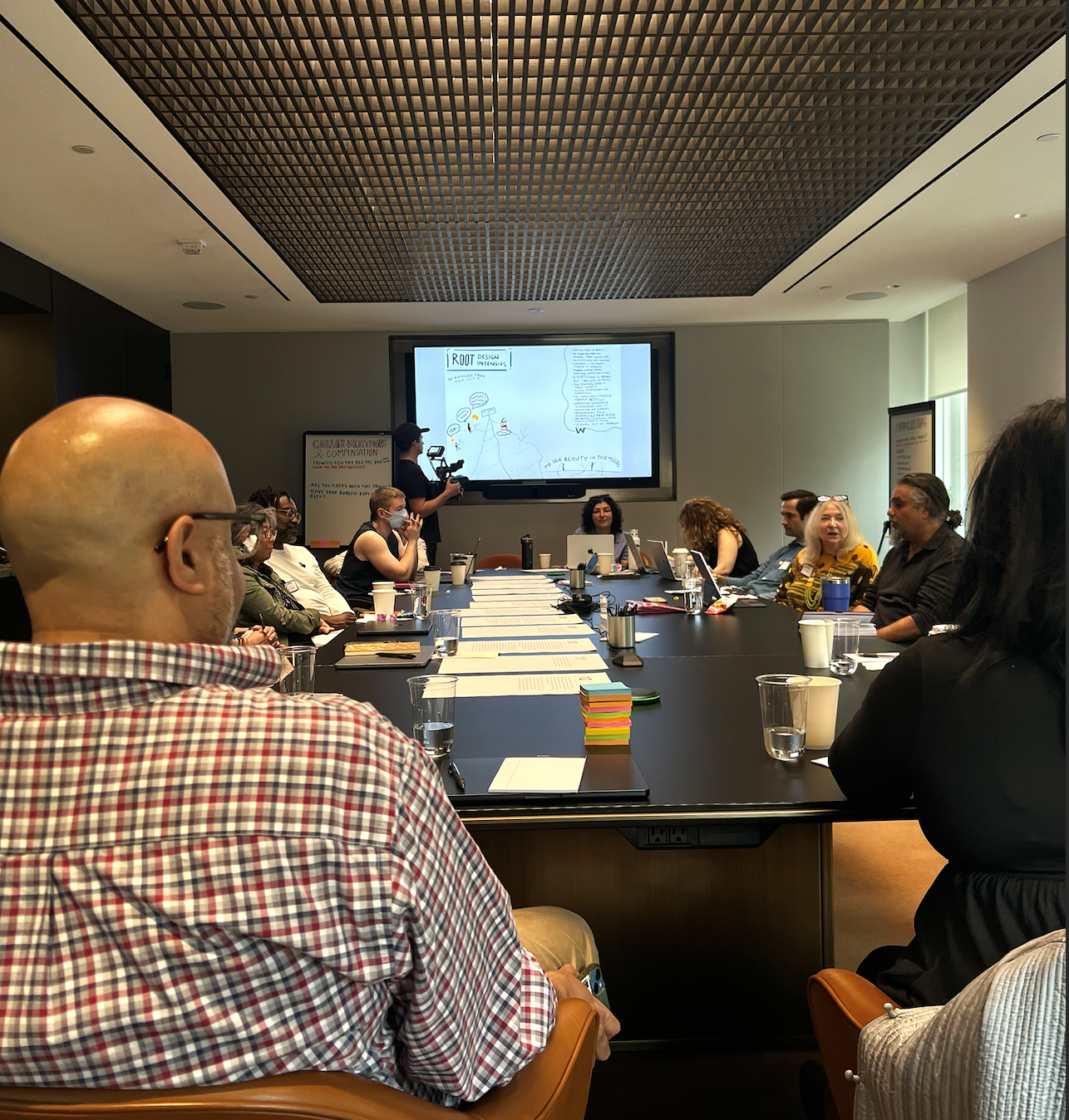 In the Room at the ROOT Design Intensive at the Doris Duke Foundation