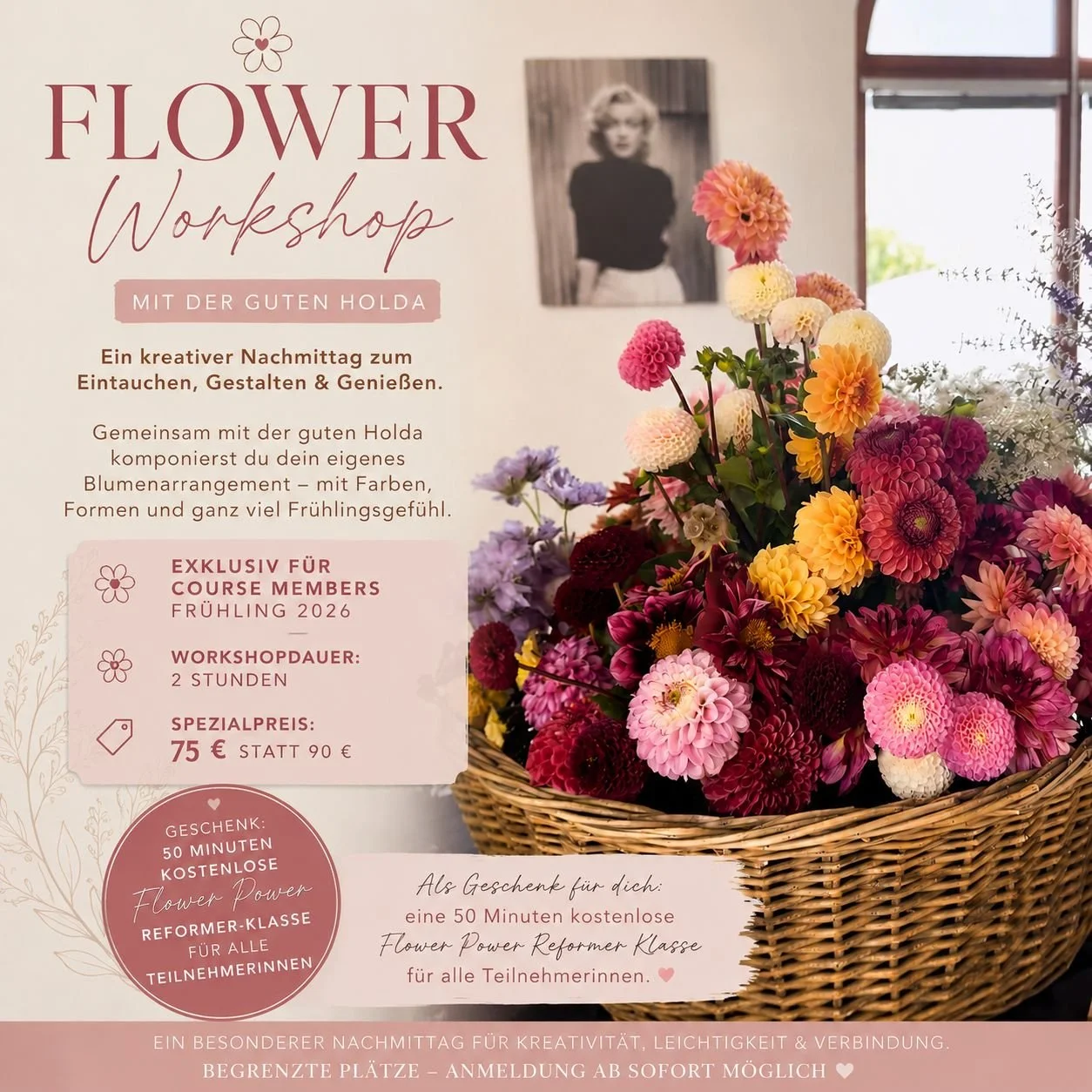 FLOWER Workshop &amp; Reformer Special