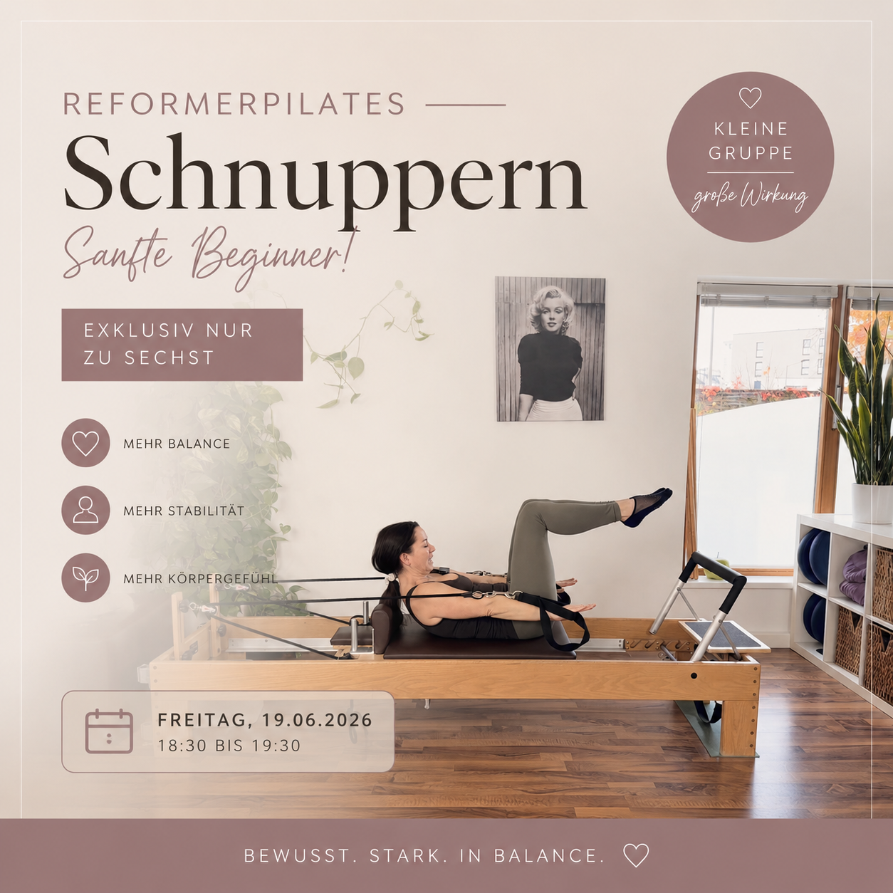 Exklusives Schnuppern zu Sechst
