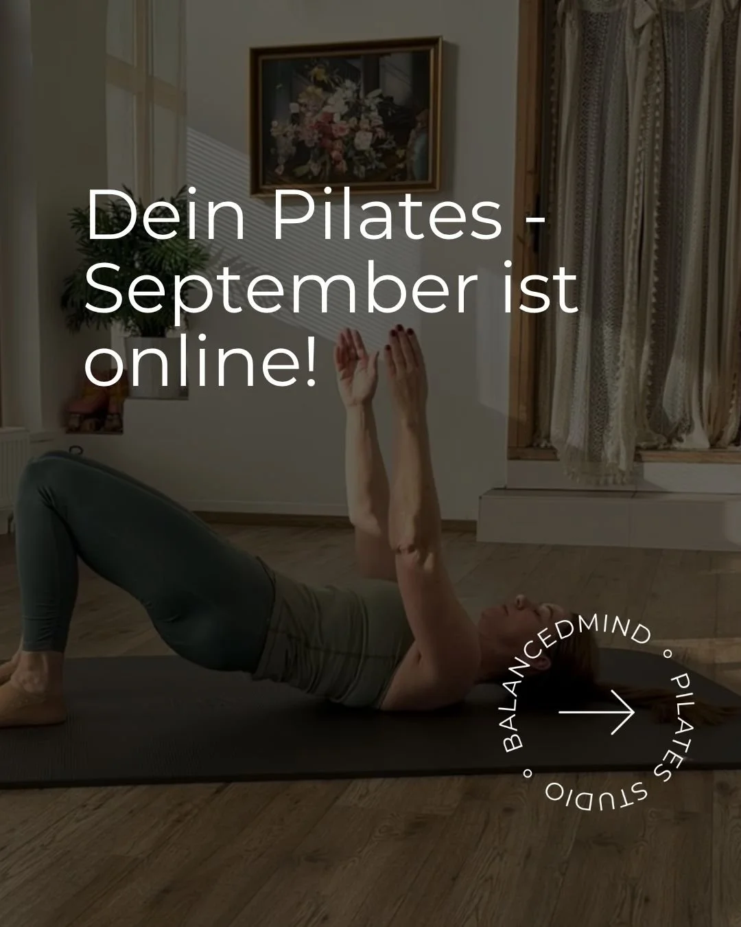 Dein flexibel buchbaren Pilates - September ist  online!