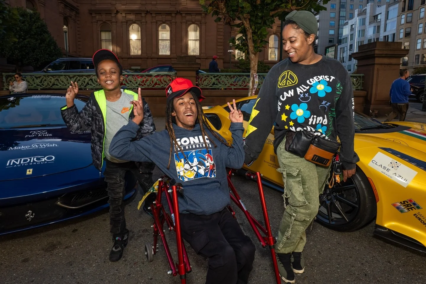 This holiday weekend, we&rsquo;re grateful for every smile we get to make and share.

During the FOG RALLY Red Carpet Gala, the brightest moments always come from the Make-A-Wish kids who joined us at the @FairmontSanFrancisco Red Carpet. Watching th