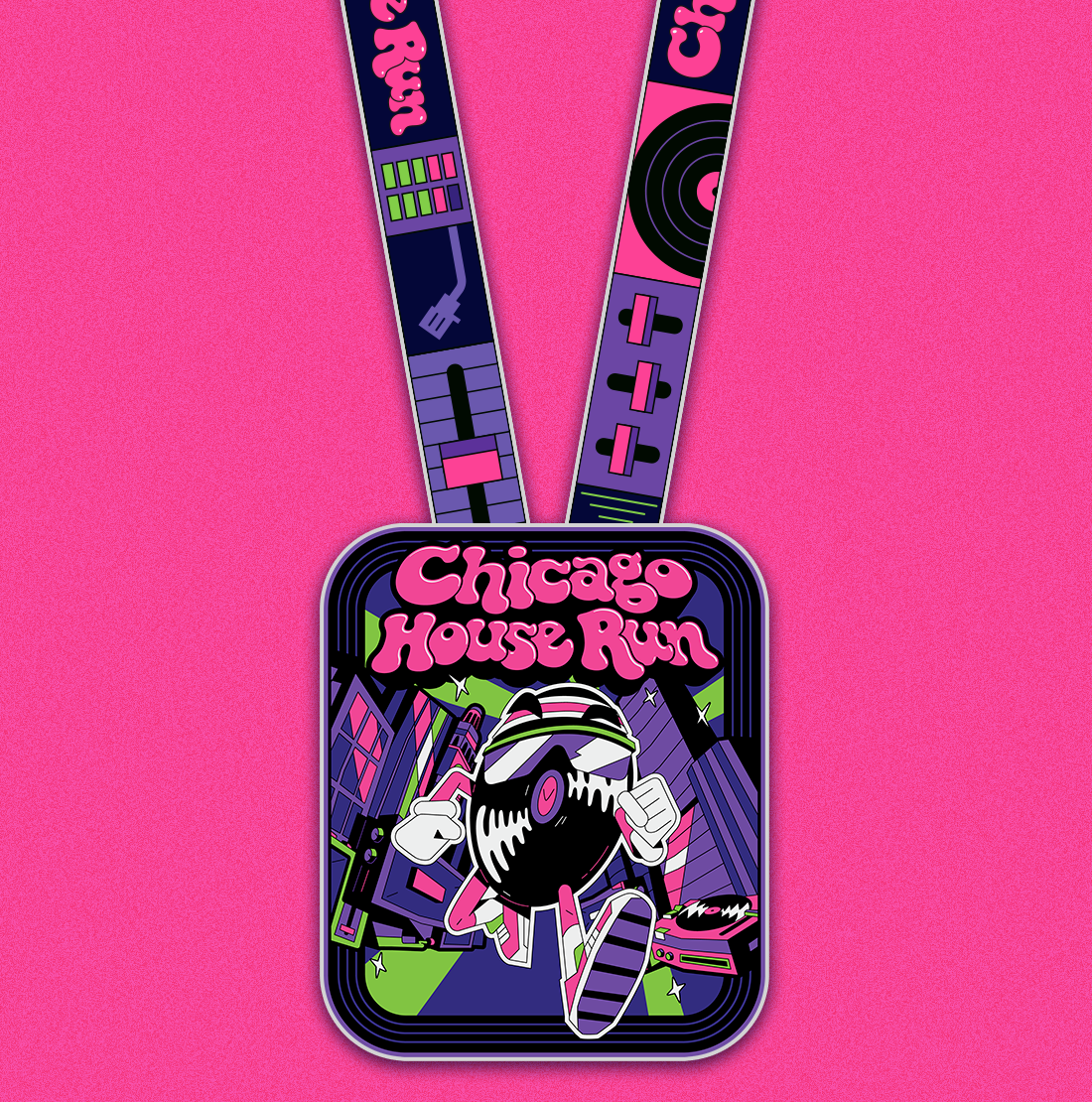 Chicago House Run Medal