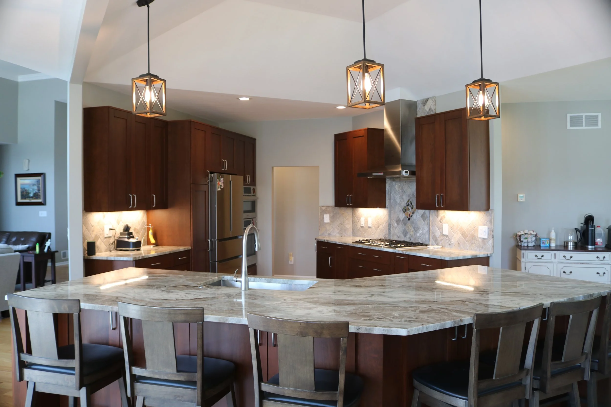 Set in Stone Construction kitchen