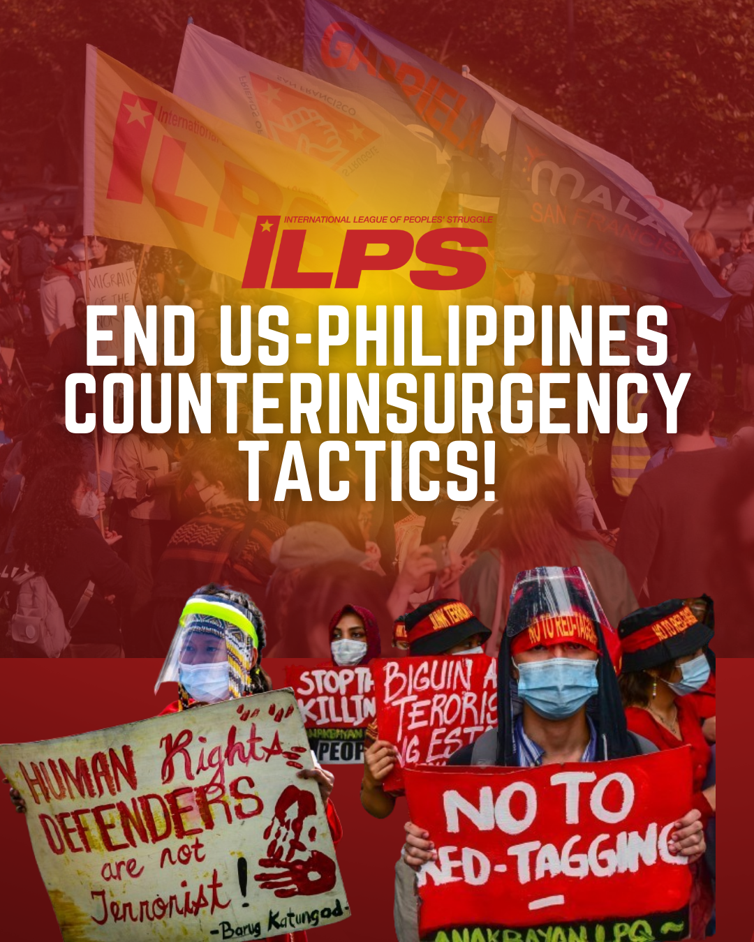End US-Philippines Counterinsurgency Tactics!