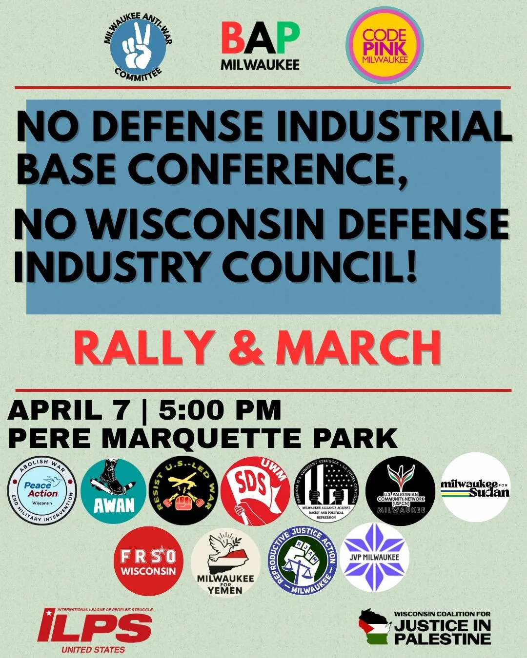 ILPS-US supports the call to oppose DIBCON, &ldquo;the only conference focused on expanding the DIB and surging the Industrial Base.&rdquo; As the pentagon ramps up spending to continue murdering innocent people overseas, we must oppose the continued