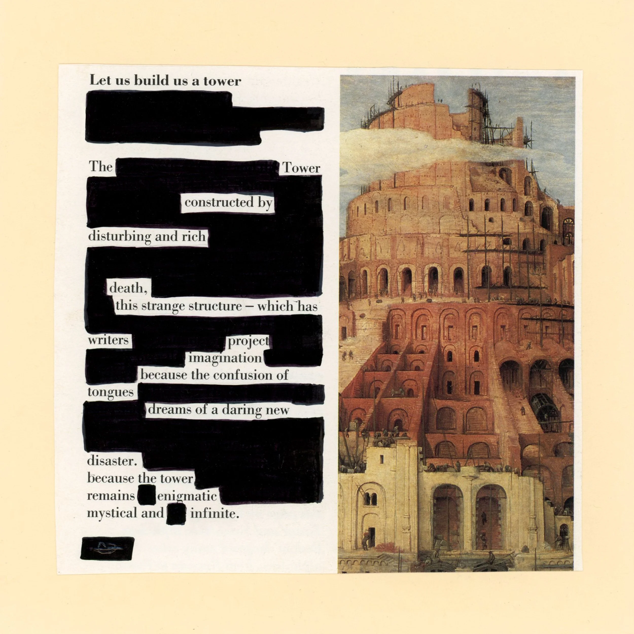 Erasure Poem published in the Winter 2026 issue of Wild Roof Journal
