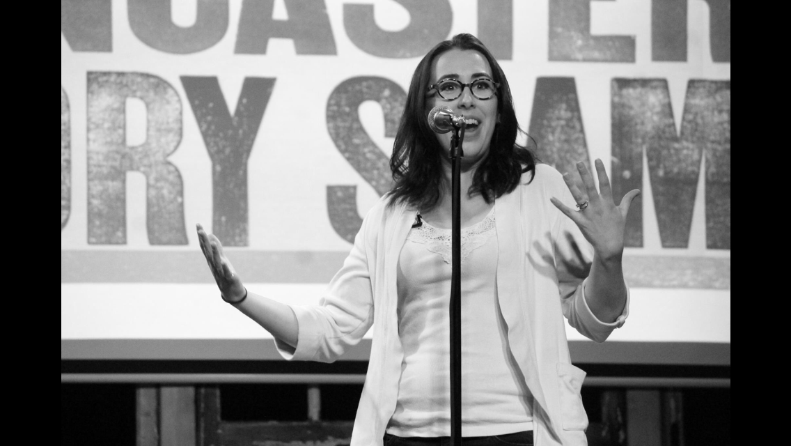 Lancaster Story Slam, February 2016 (photo by Michelle Johnsen)