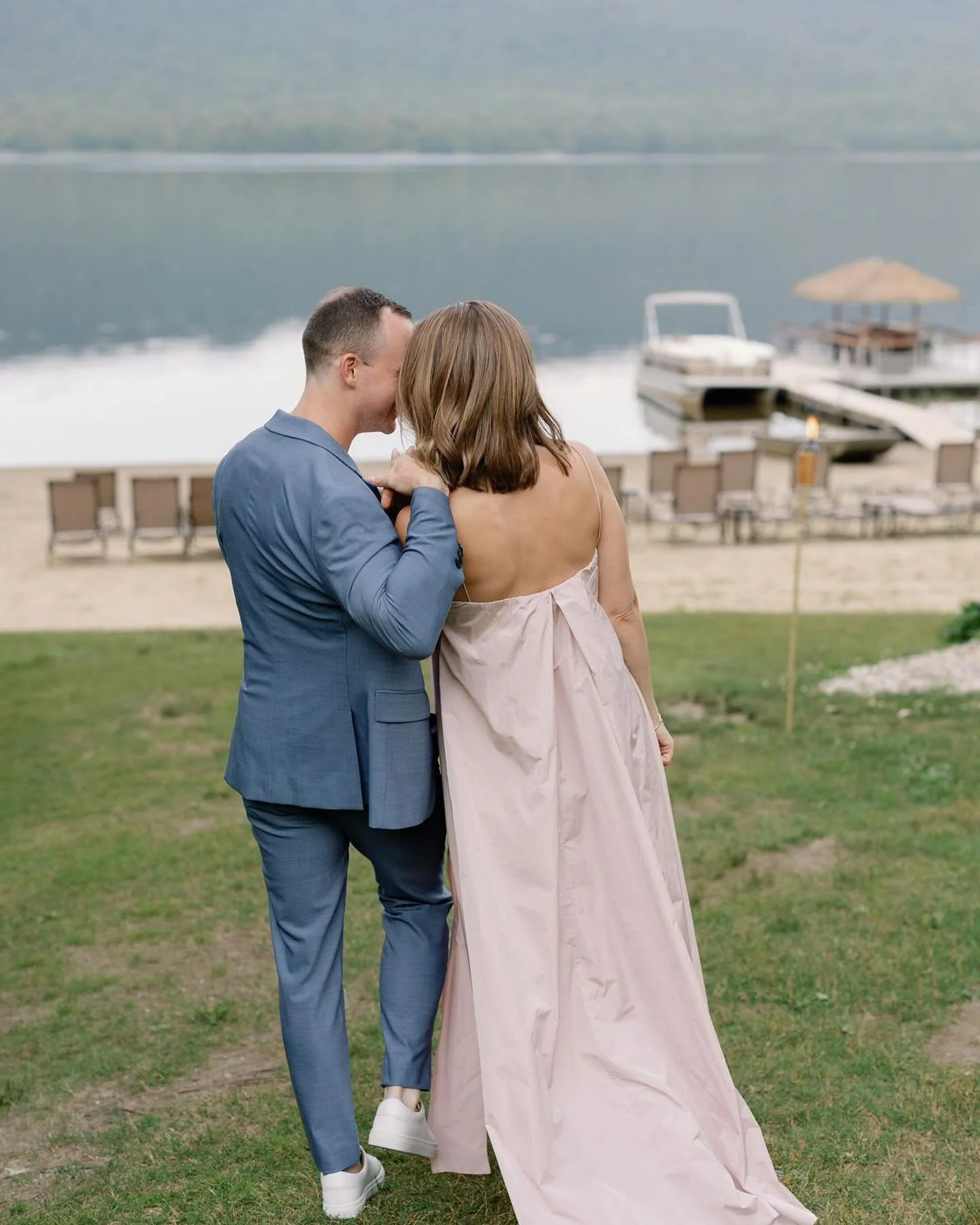 7.2.25 🥂 the kick-off to P+Ds epic 3 day wedding celebration!!

Hosted at @mountaintopresort incredible beach Pavilion, photographed by @jenna.brisson (who nailed it, obvs) and included a special guest entertainment by @eightzero2productions with he