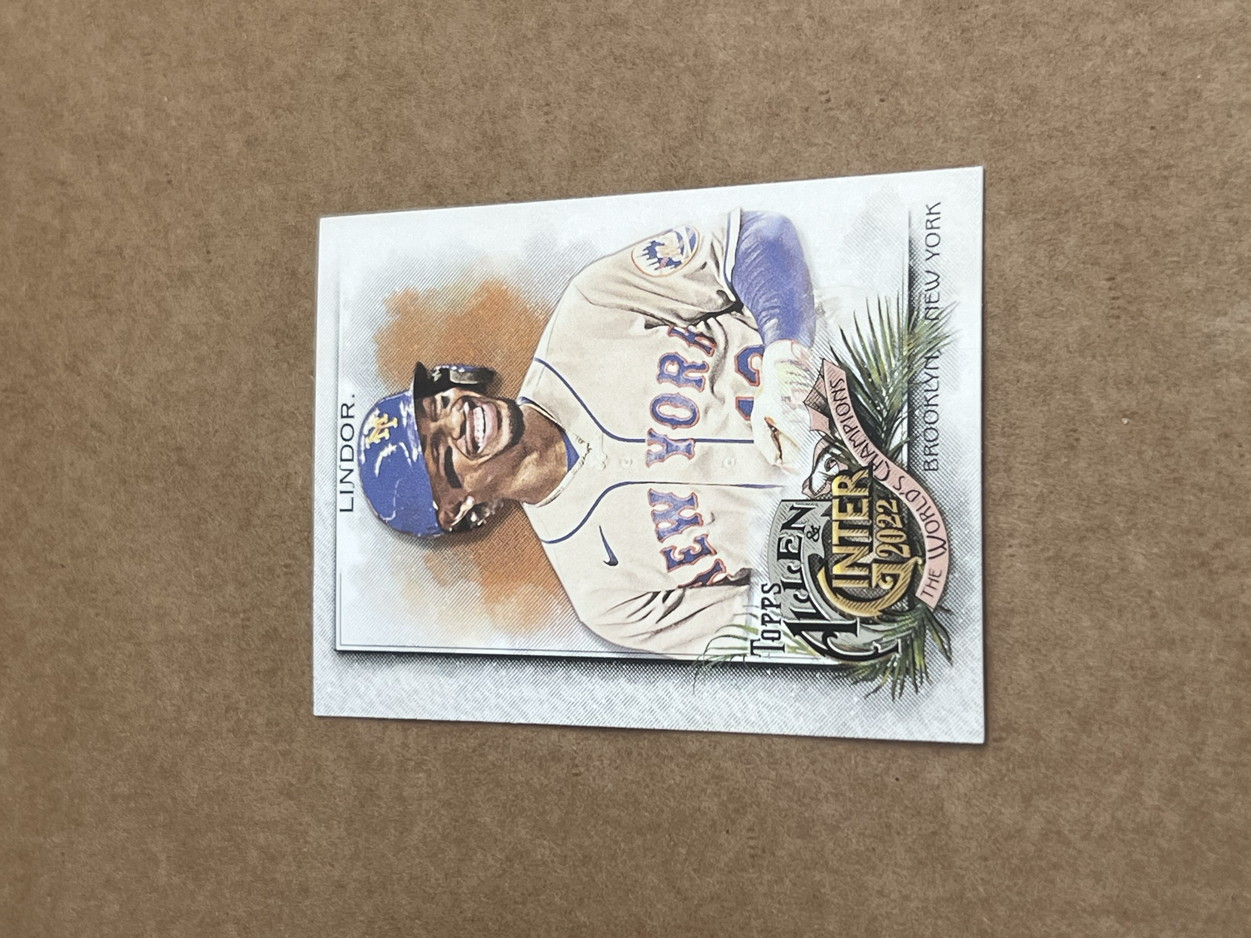 Francisco Lindor Allen & Ginter 2022 Front.png