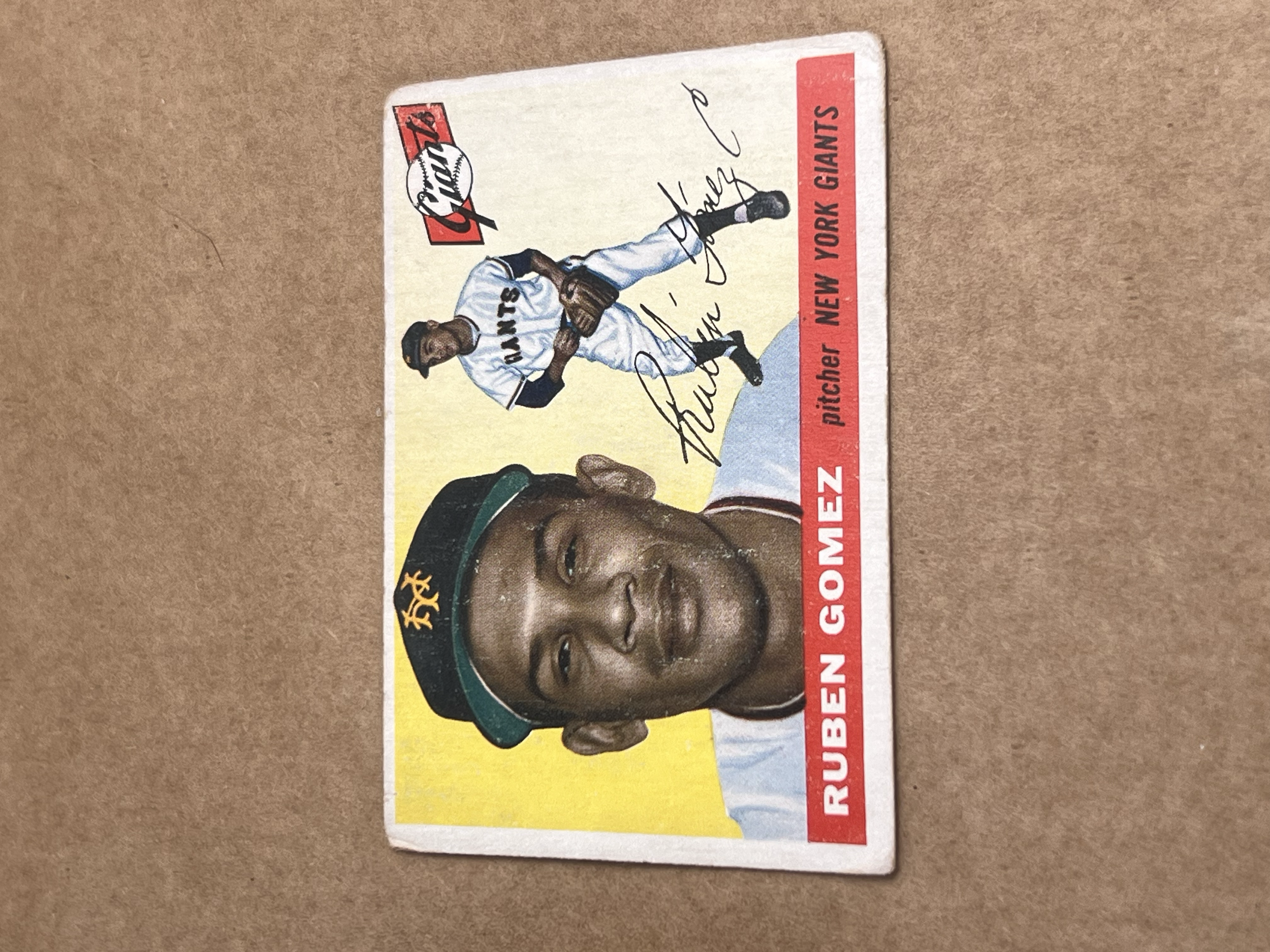 Rubez Gomez Topps 1955 Front.png