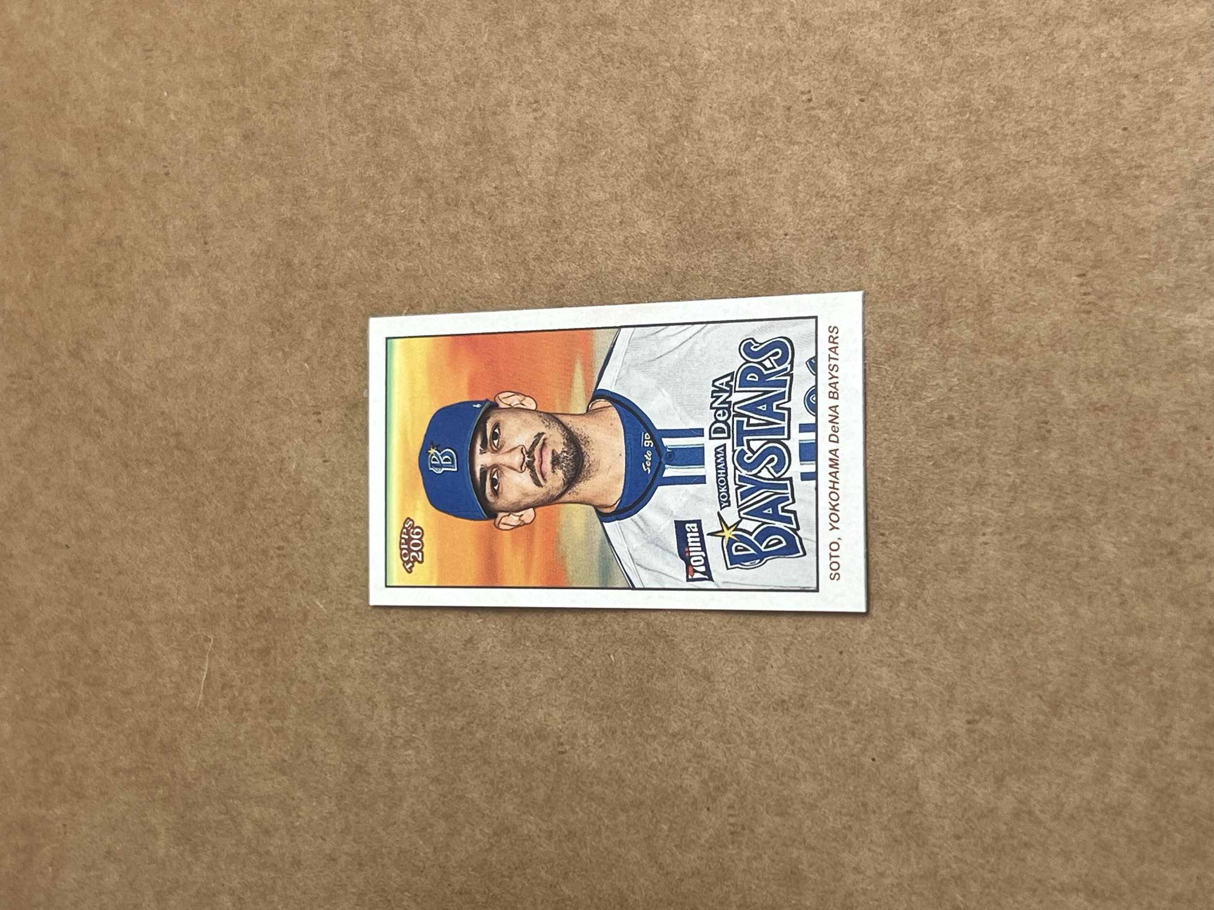 Neftali Soto Tabacco Card Topps 206 Japan 2020 Front.png