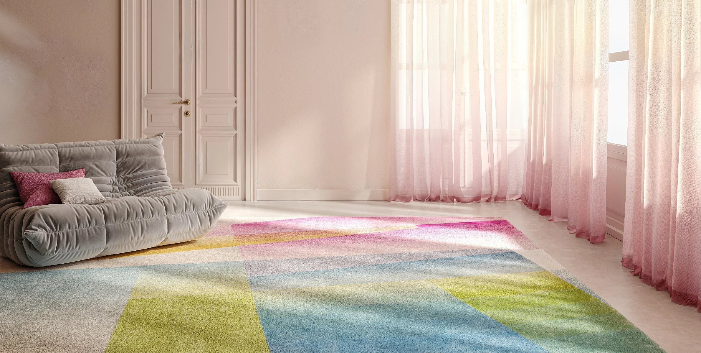 Loloey Axminster Carpet + Tiles