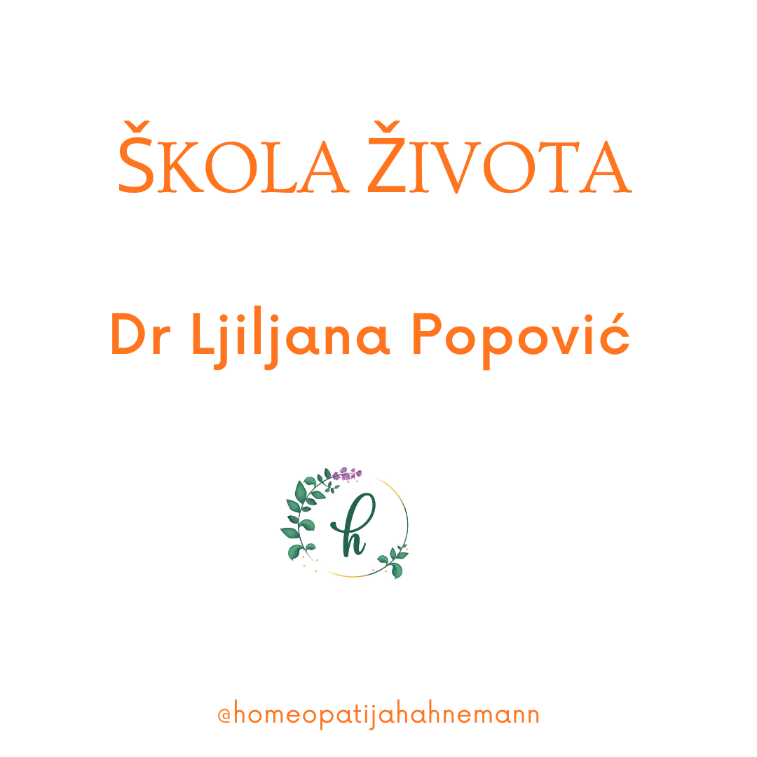 "Škola života" ciklus predavanja dr Ljiljane Popović