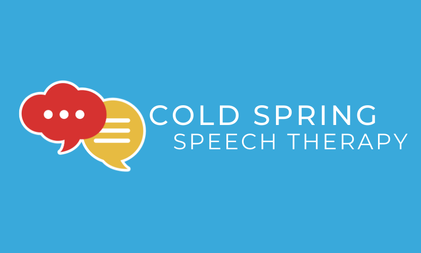 the logo for Cold Spring Speech Therapy