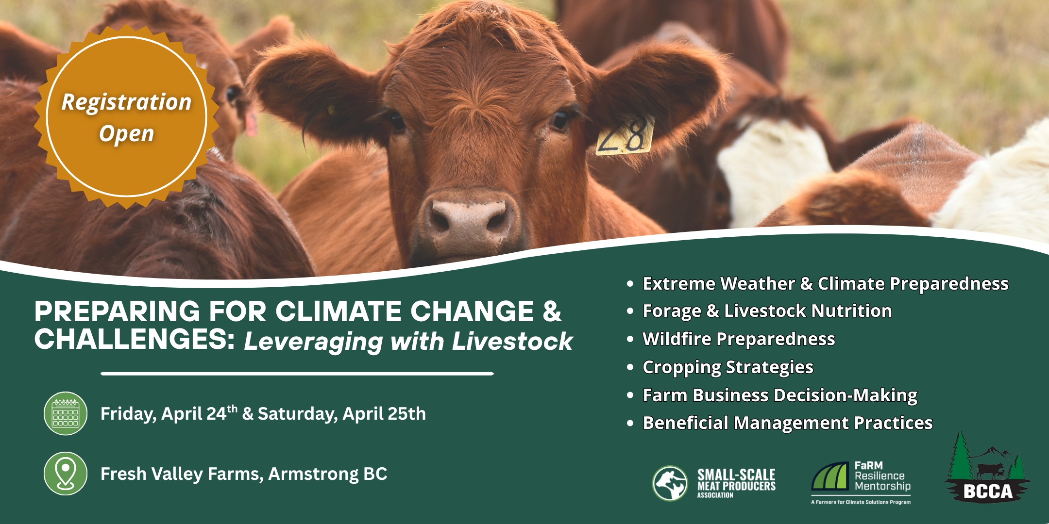Preparing for Climate Change & Challenges: Leveraging with Livestock