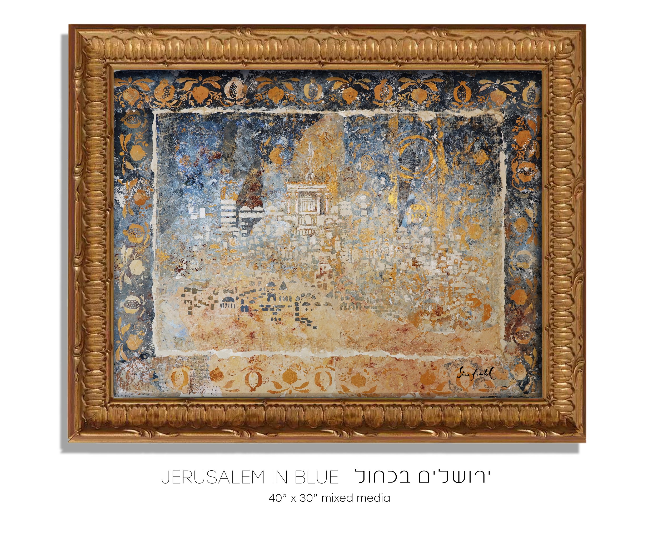 7 jerusalem in blue with  frame.jpg