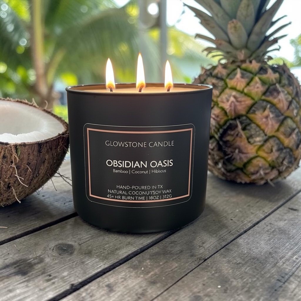 Obsidian Oasis Candle