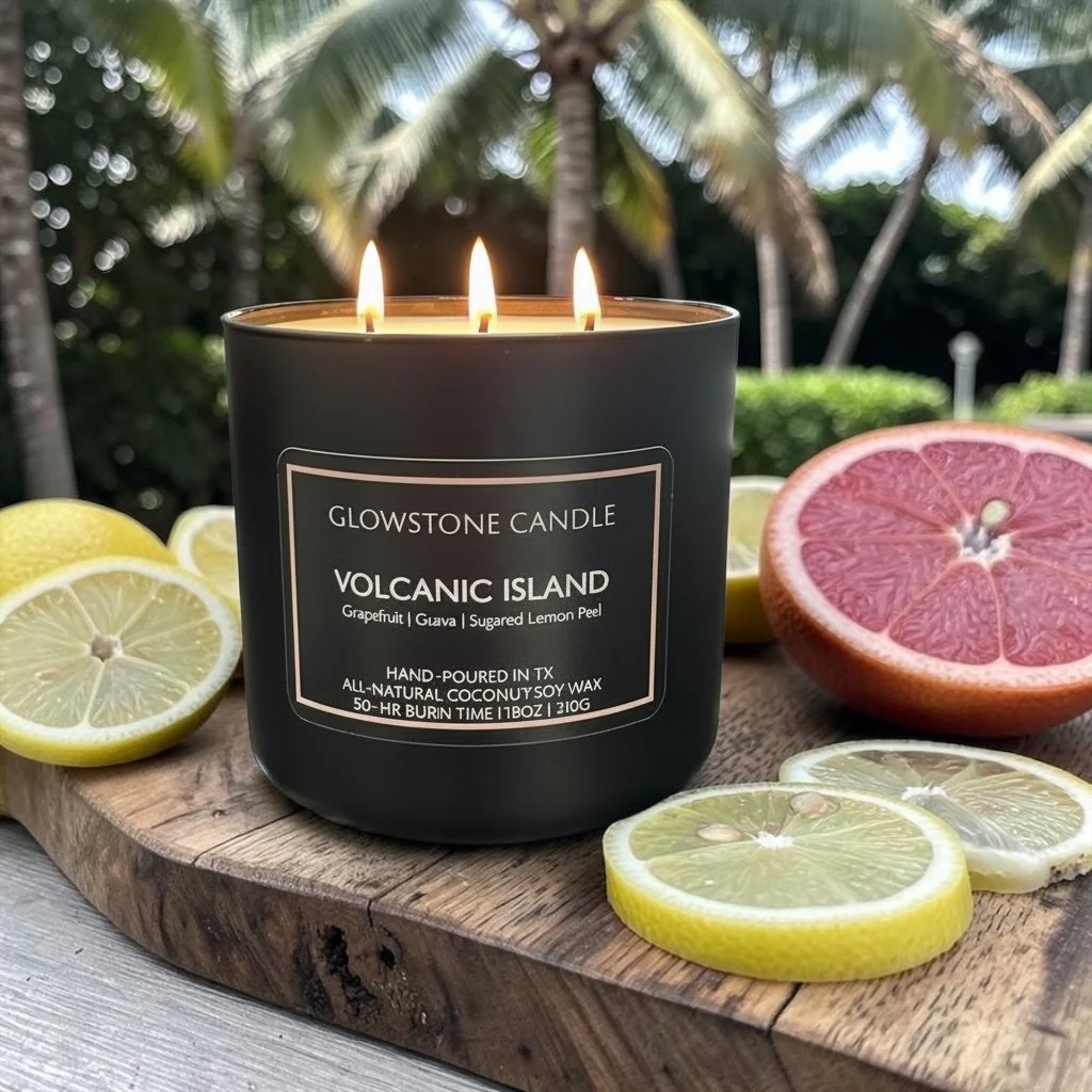 Volcanic Island Candle