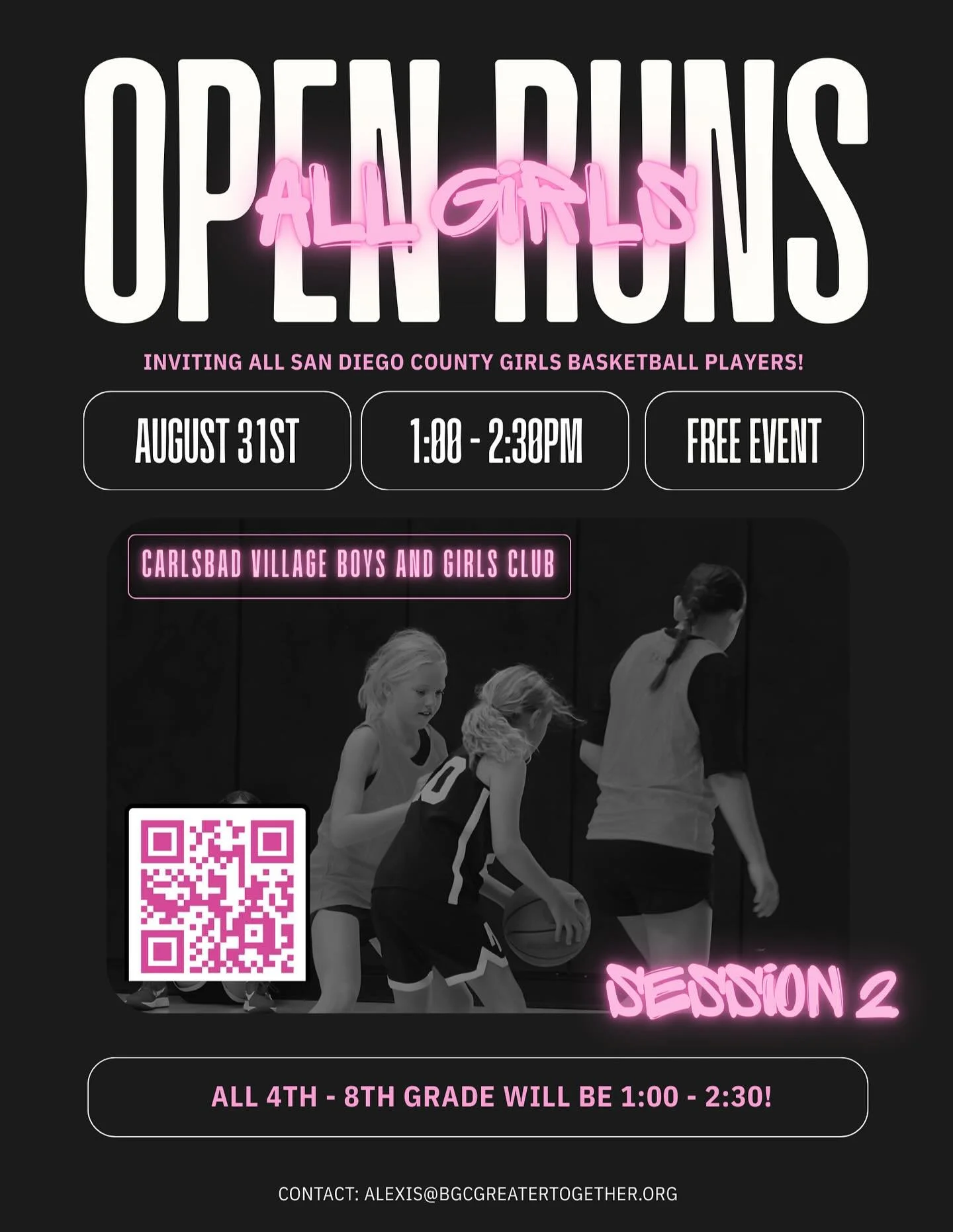 We’ve got an action packed weekend coming up! Summer YBL continues this Saturday and it’s crazy sock day! This Sunday we have free clinics at the Village Clubhouse from 11-1. Also at the Village Clubhouse we are excited to be partnering w