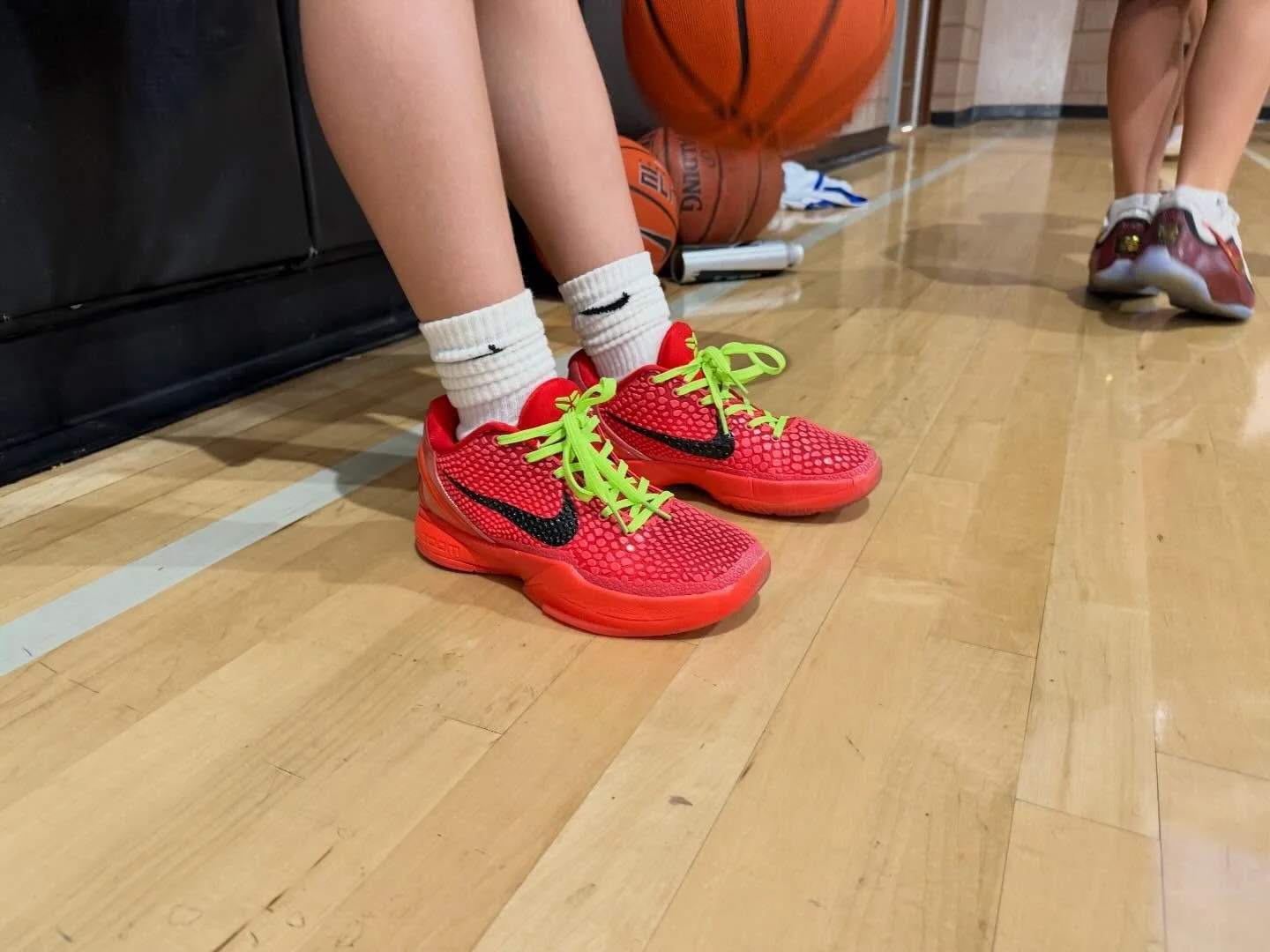 Is shoe game Sunday a thing? Check out some of our kicks from week 4 Winter YBL! #basketball #ybl #carlsbad #recbasketball #sandiegobasketball