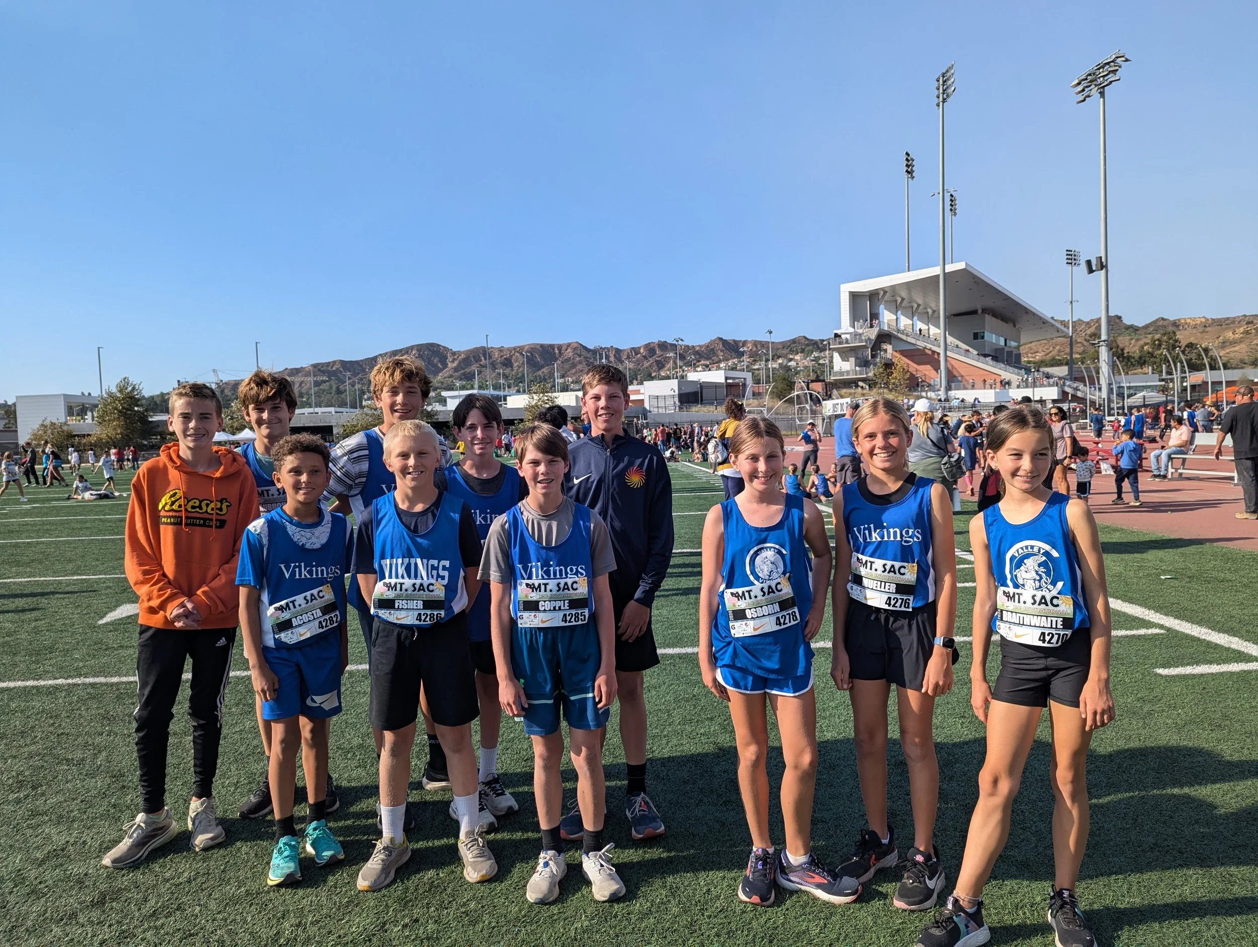 Valley Middle School Cross Country 2025