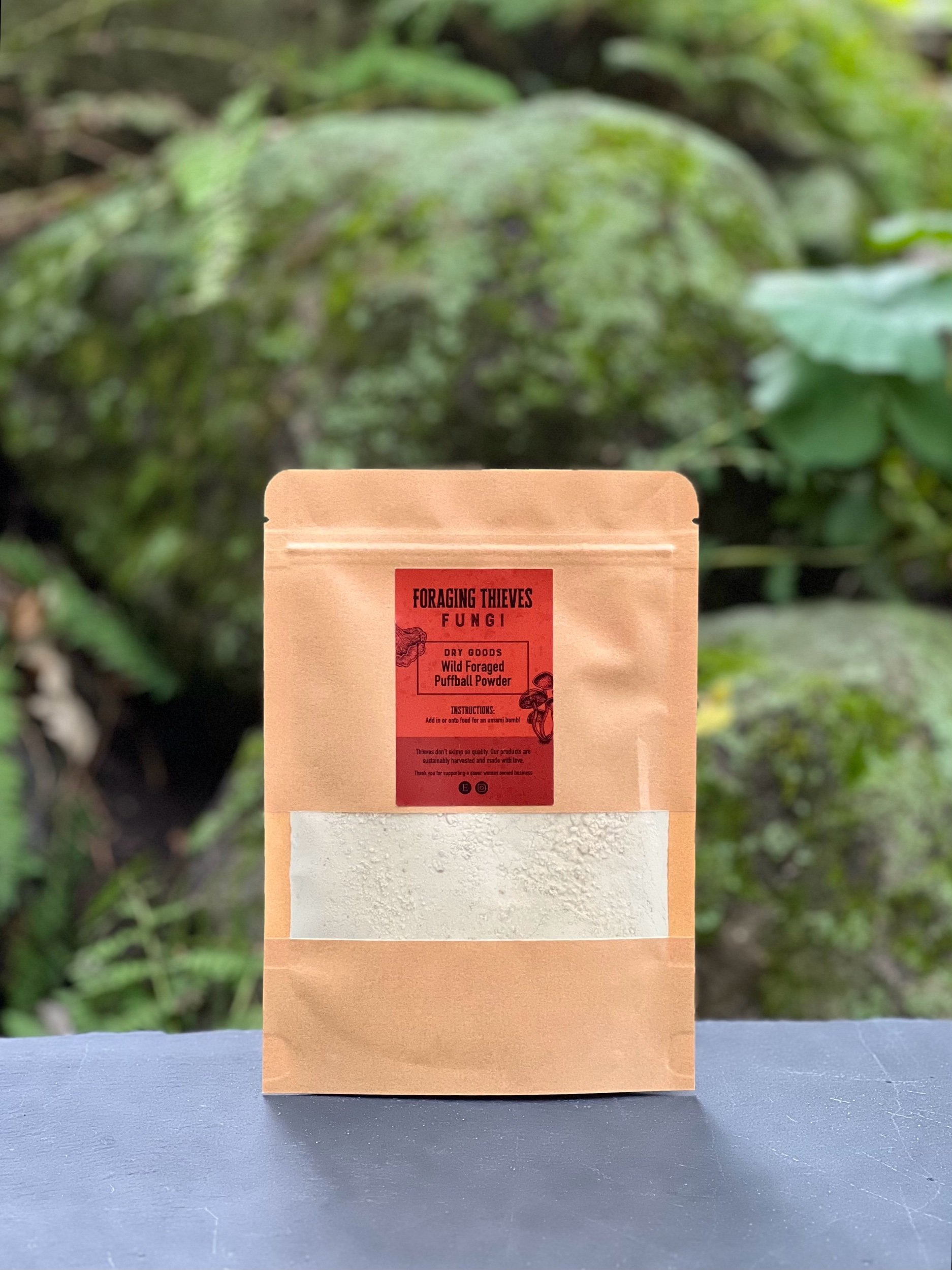 Wild Foraged Puffball Powder