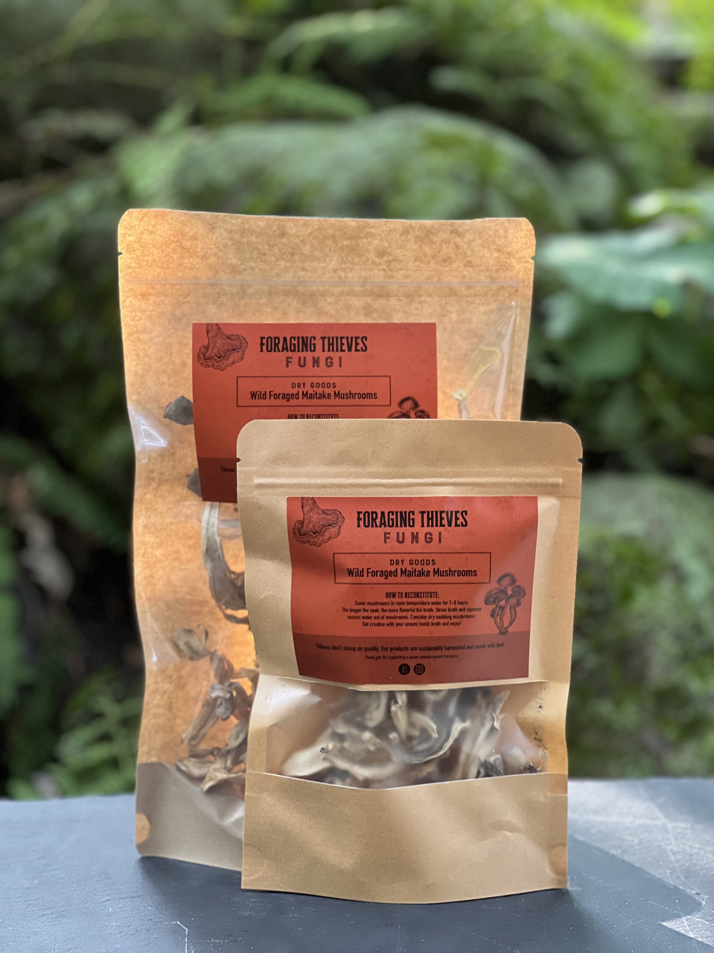 Wild Foraged Maitake Mushrooms