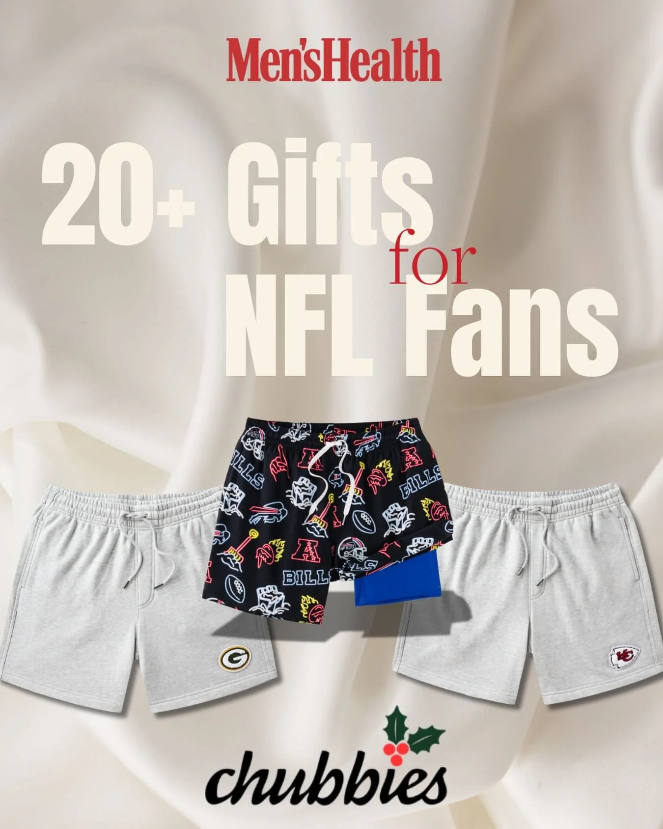 Chubbies x NFL? Say less.
