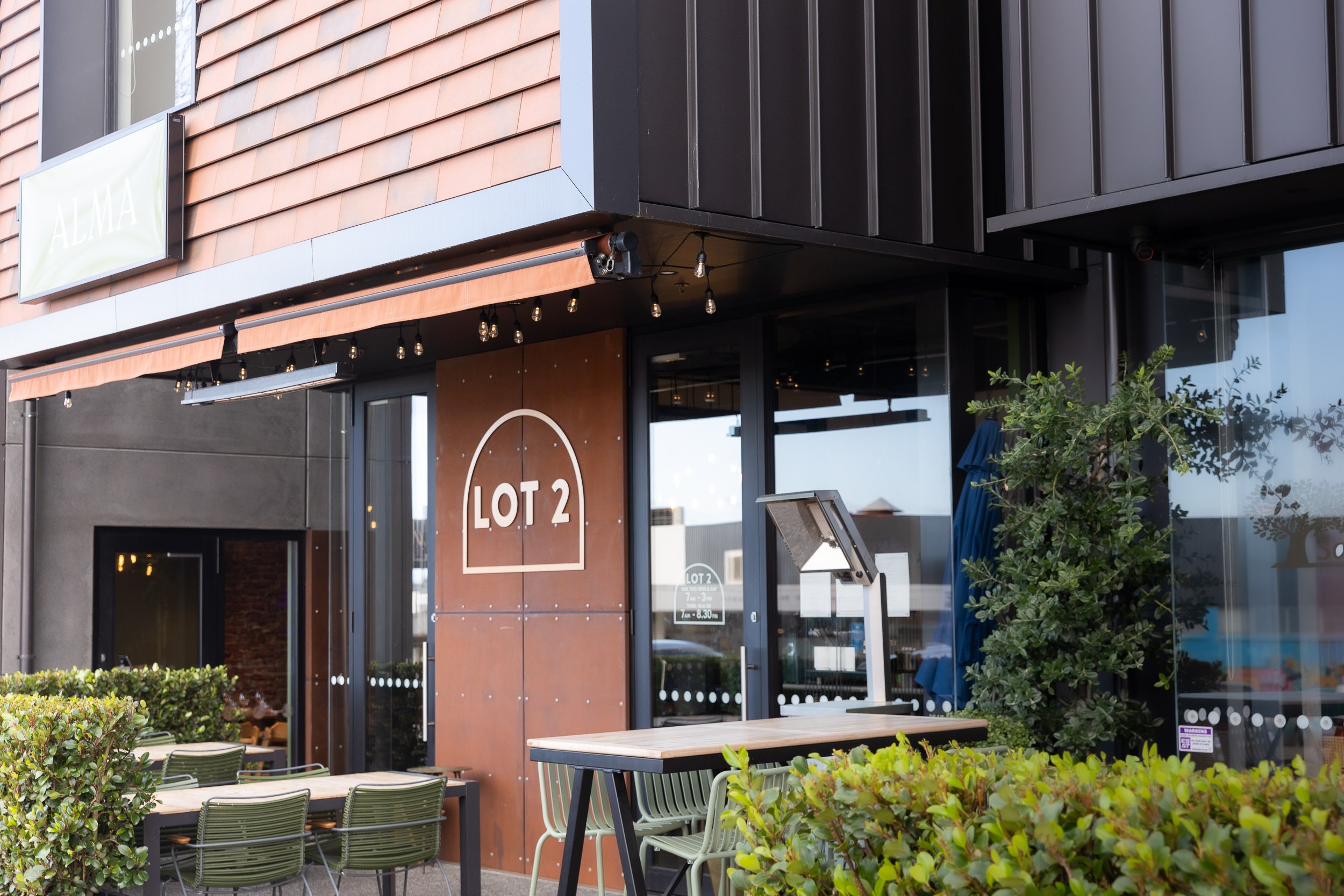 The customised rainscreen cladding system for the Joll Road development in Havelock North included corten steel, system aluminium cavity system, tempio extruded terracotta tiles and tempio rustikotta tiles