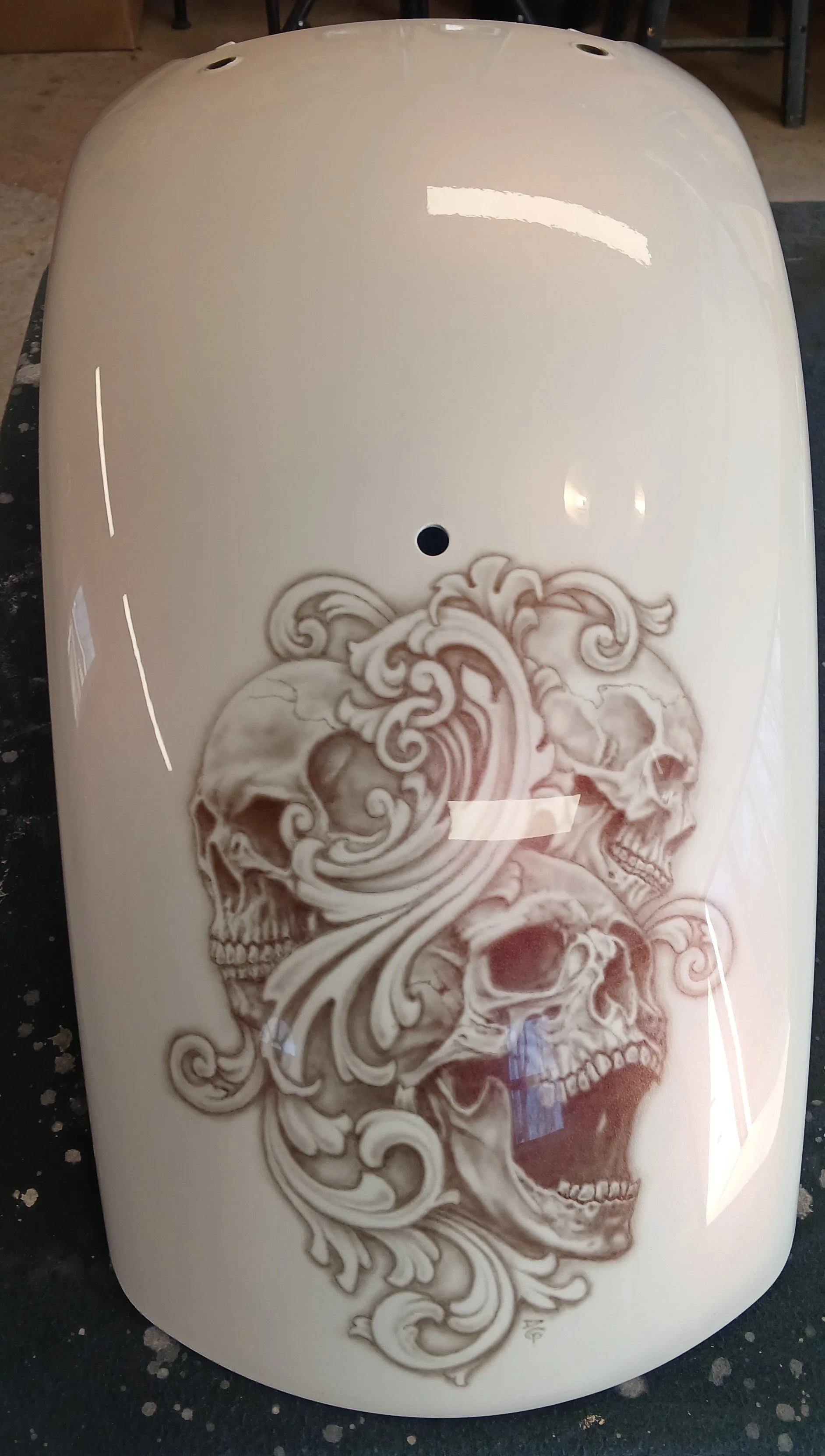 Honda Fury rear fender