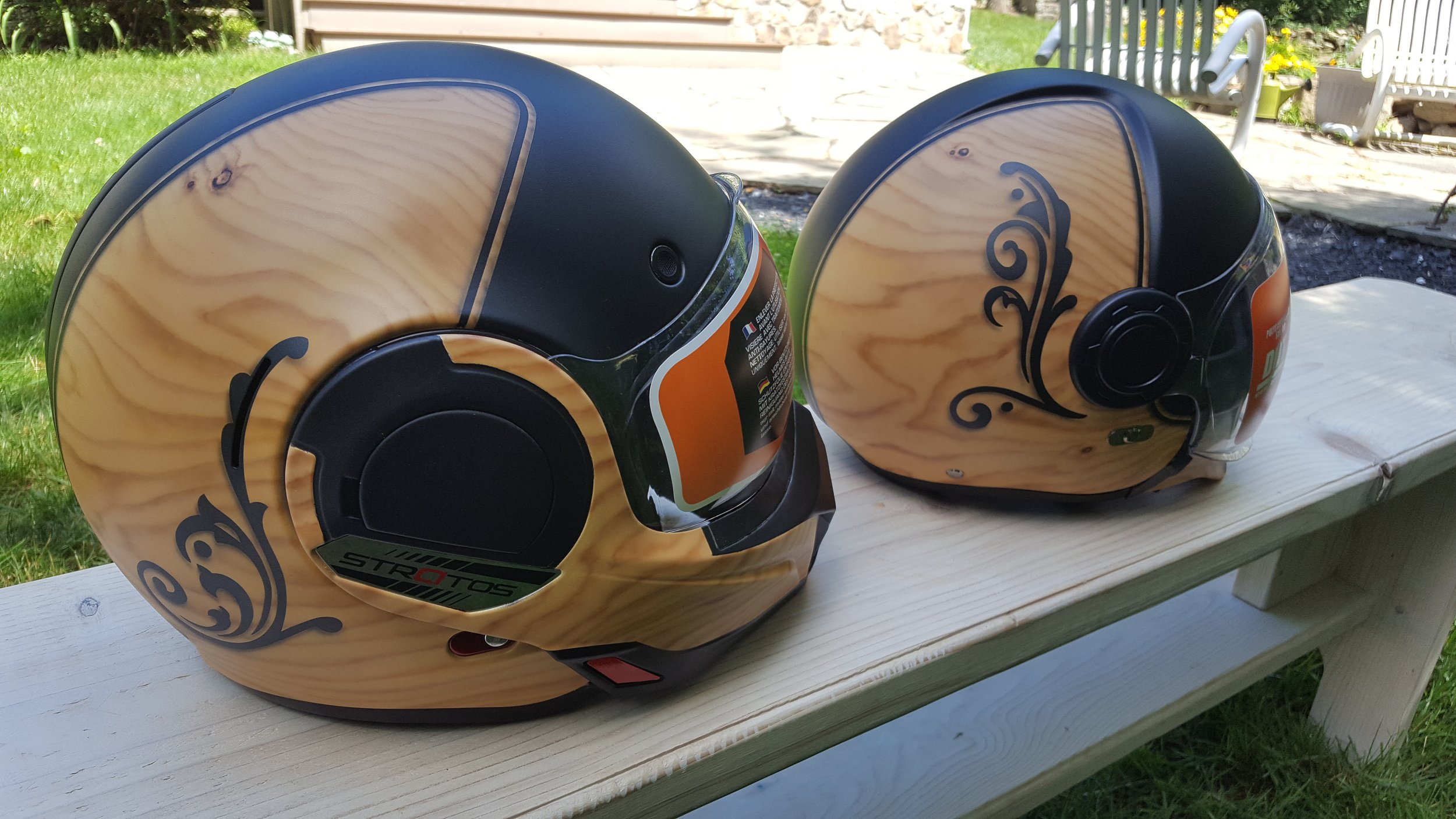 Wooden Helmets