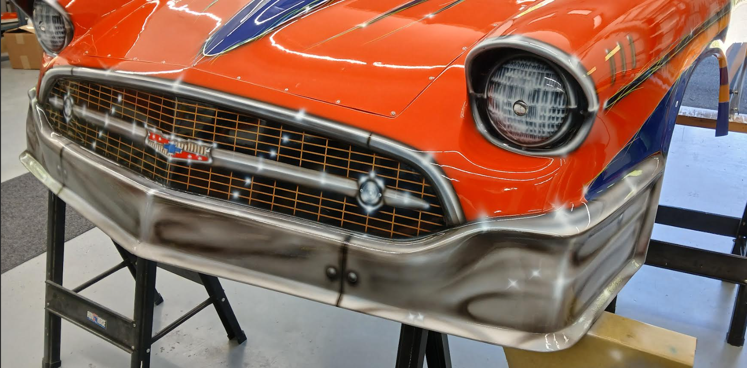 Repainted Bumper