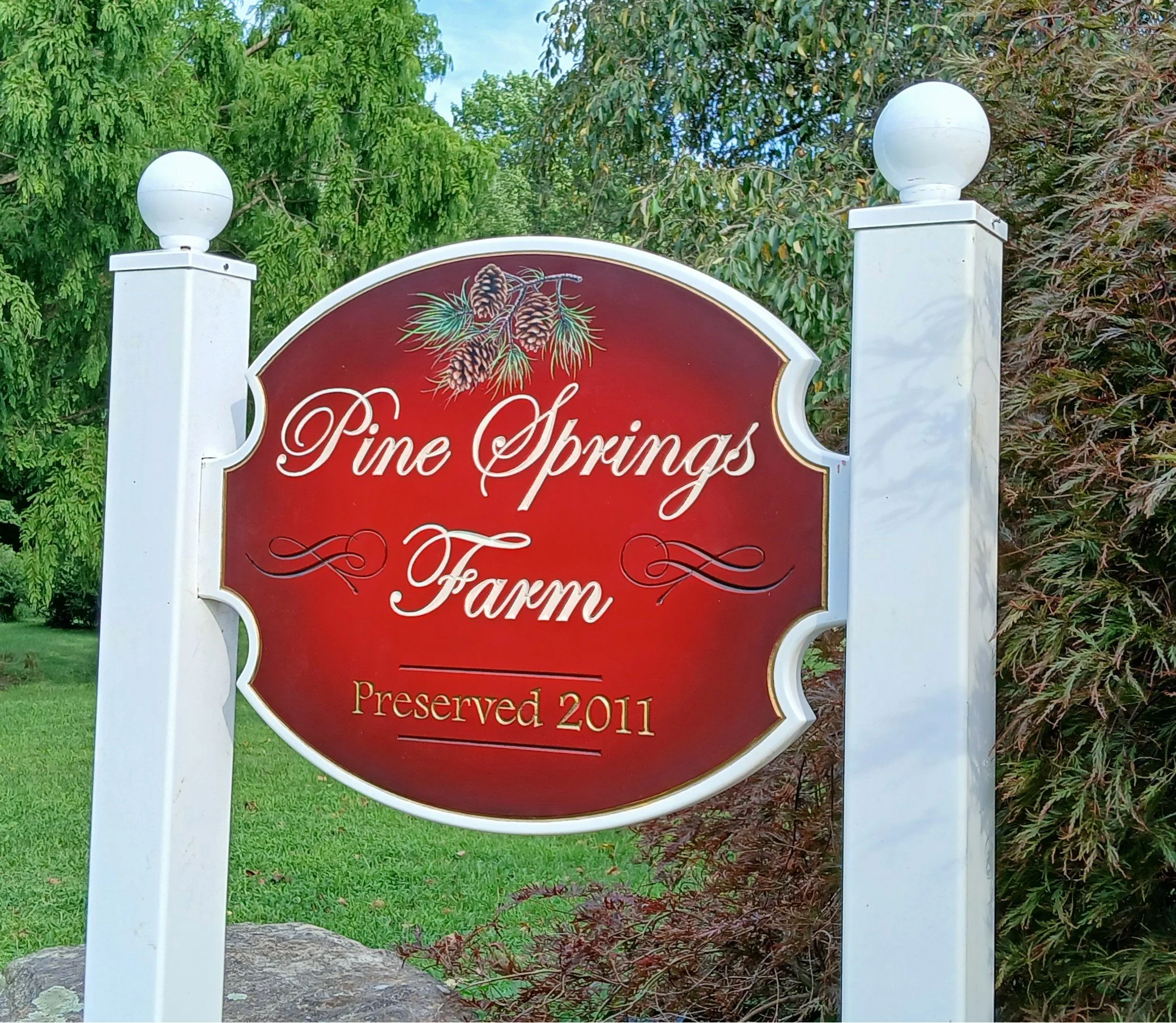 Routed PVC Sign