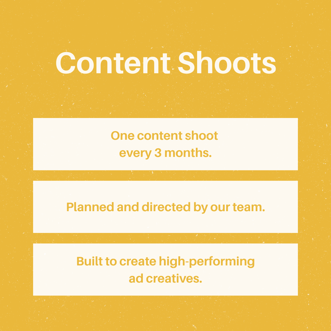 Content Shoots (Quarterly)