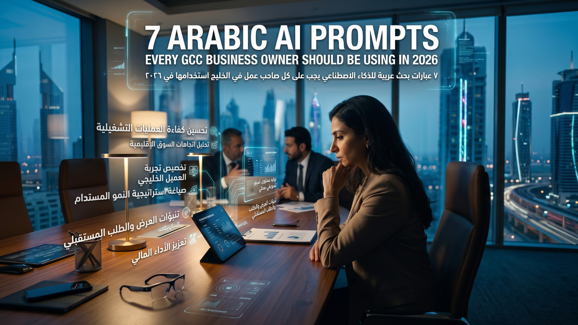 7 Arabic AI Prompts Every GCC Business Owner Should Be Using in 2026