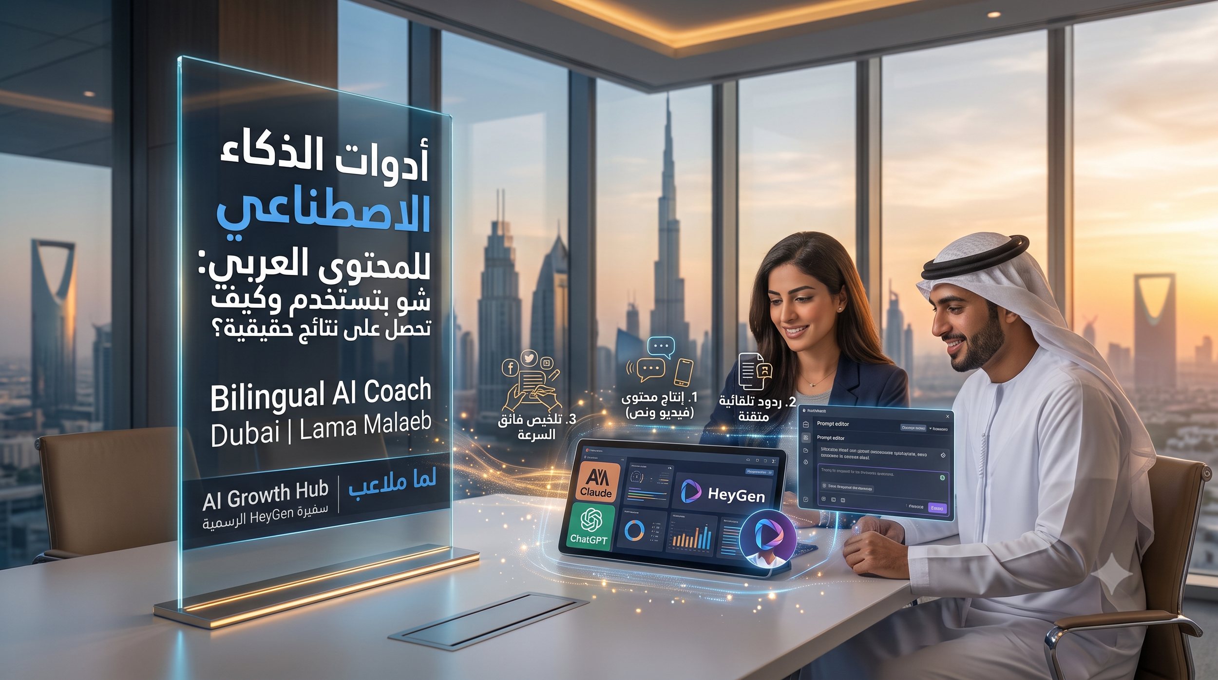 كيف تستخدم الذكاء الاصطناعي في عملك اليوم: دليل عملي لرواد الأعمال في الخليج