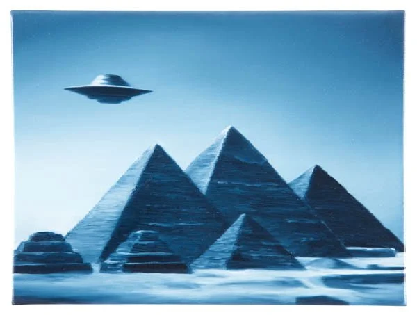 The invention of history oil on linen 23x30cm