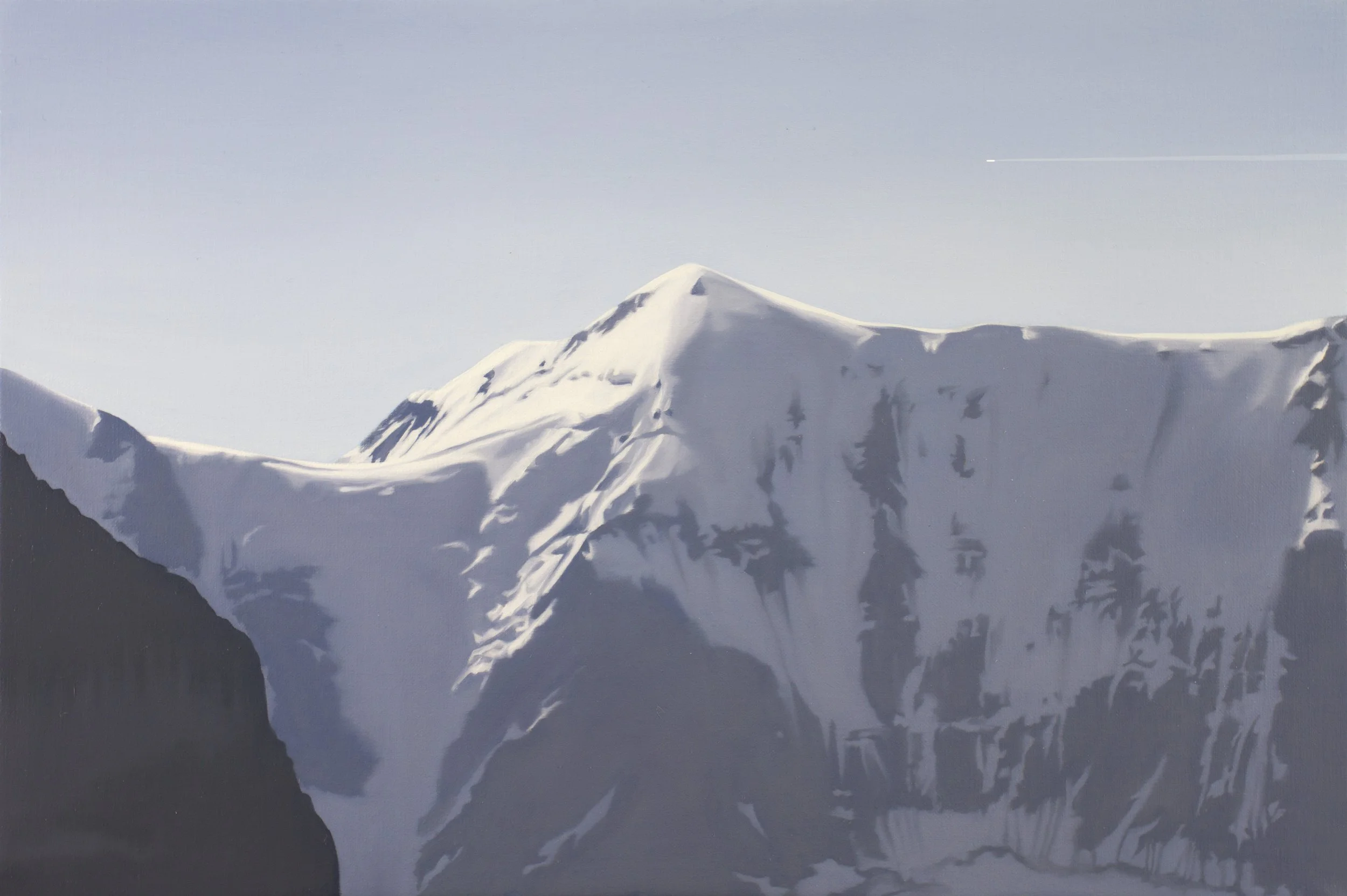 Isenfluh II. Oil on linen 30x46cm