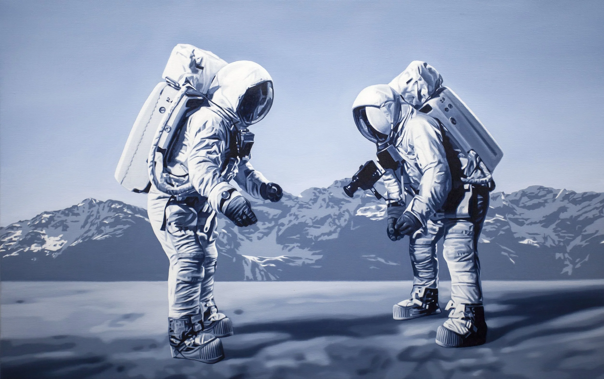 Where are we? Oil on linen 51x82cm