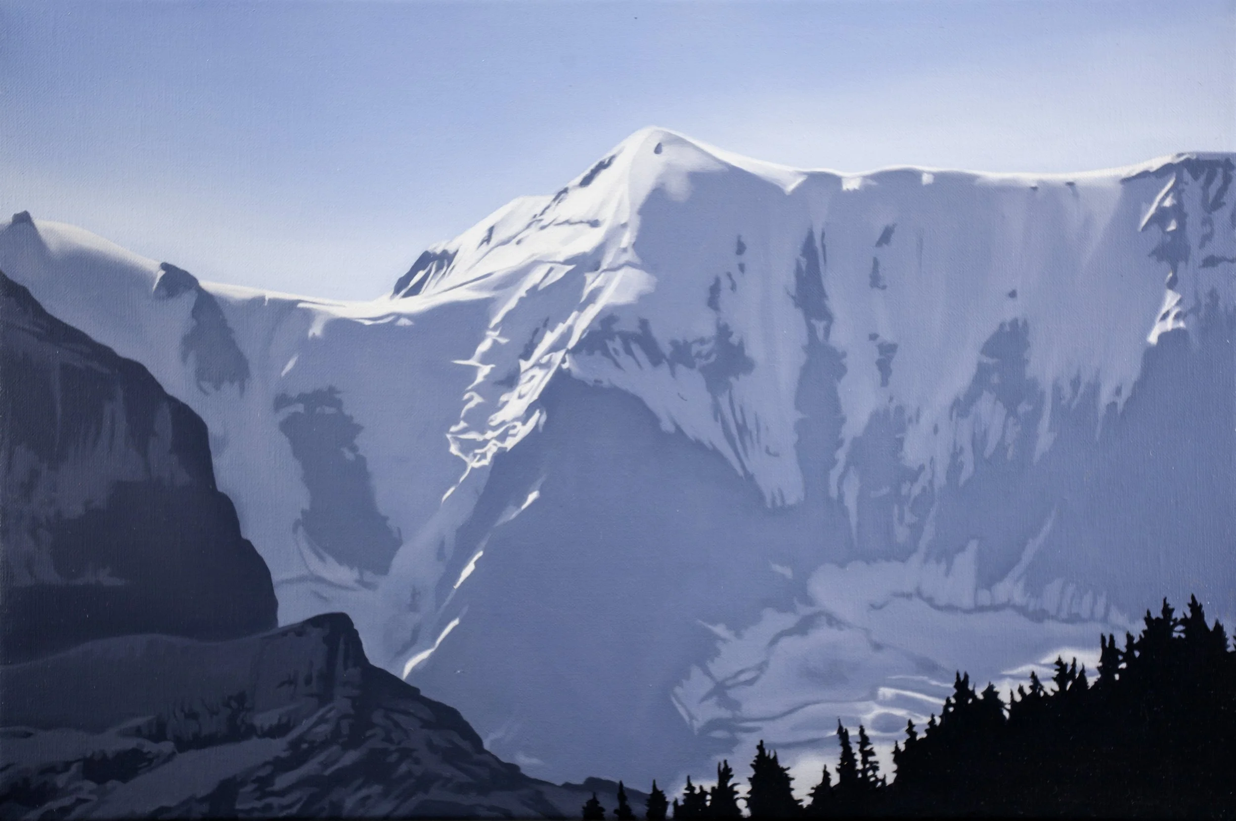 Isenfluh. oil on linen 46x30cm