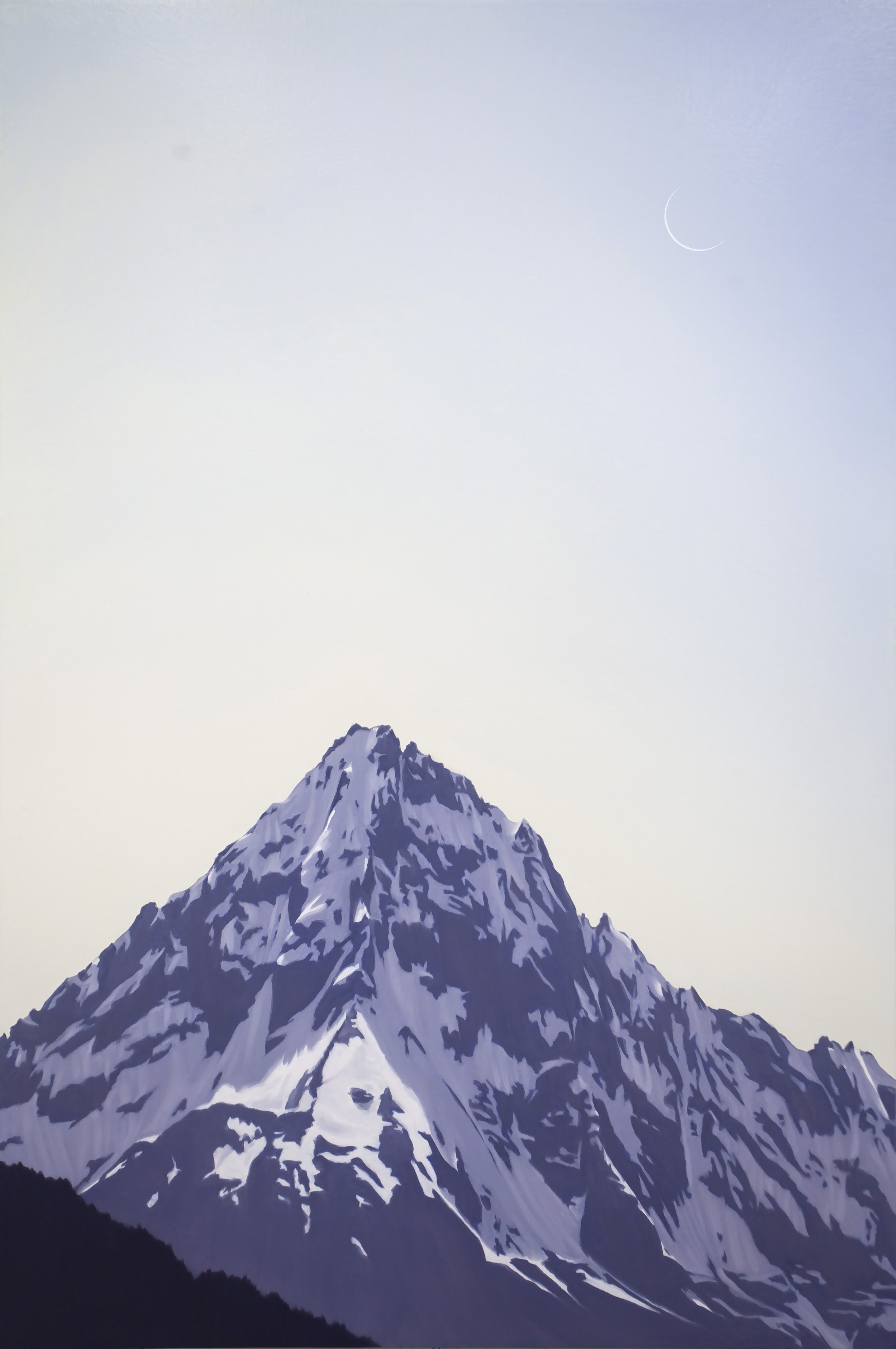 Azimuth. Oil on panel 45x30cm